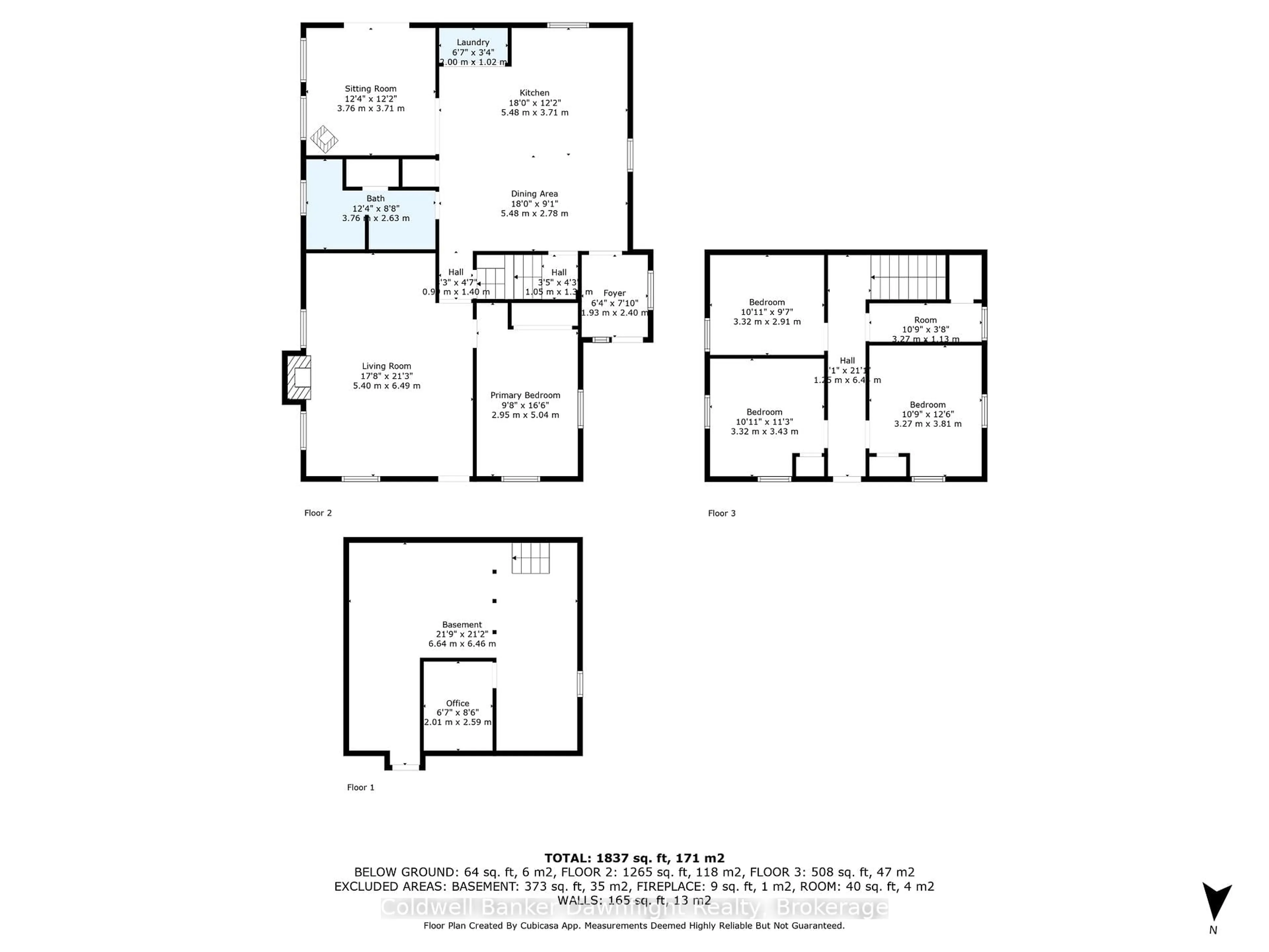 Floor plan for 133 Main St, South Huron Ontario N0M 1N0