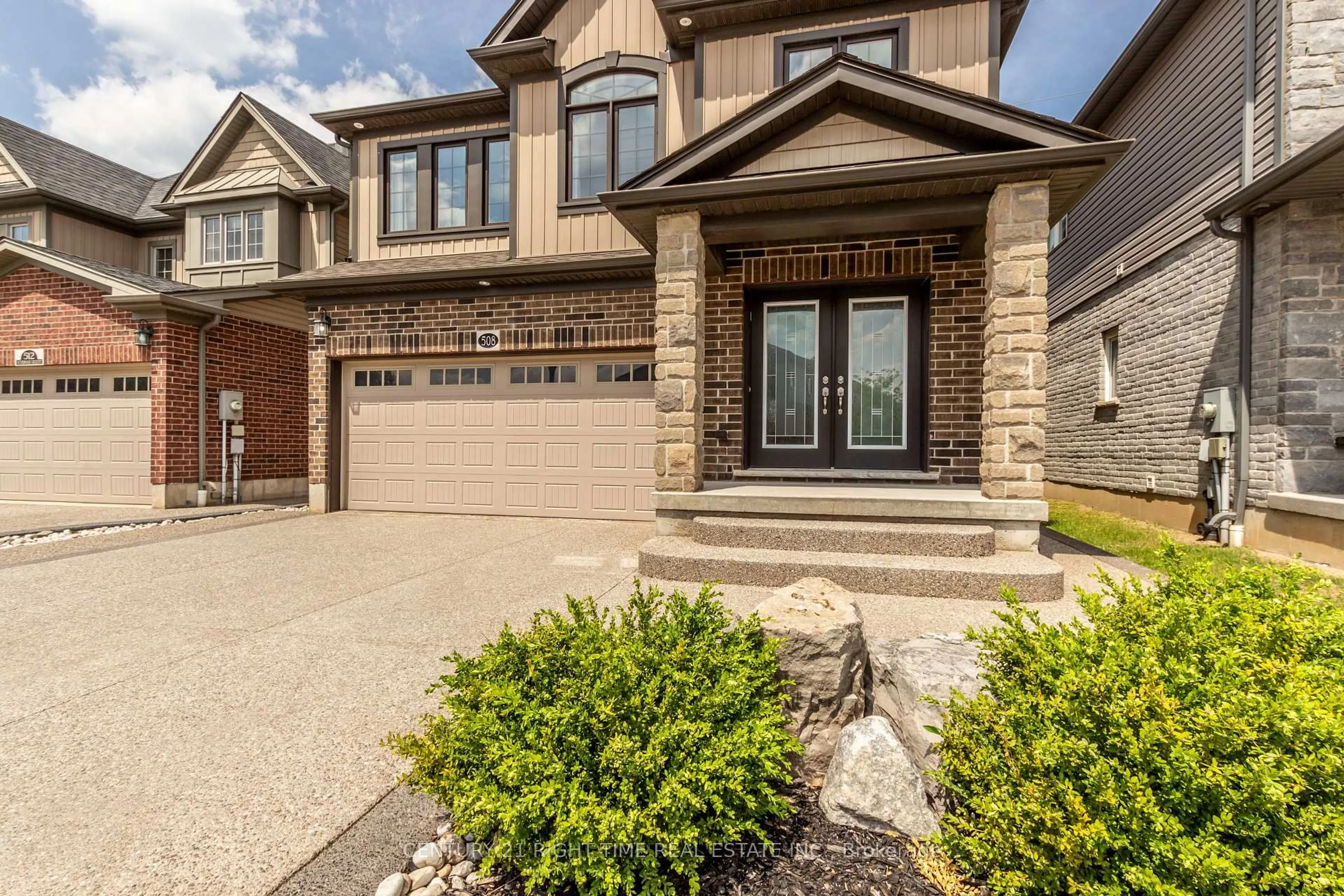 Home with brick exterior material, street for 508 Netherwood Cres, Kitchener Ontario N2P 0B6