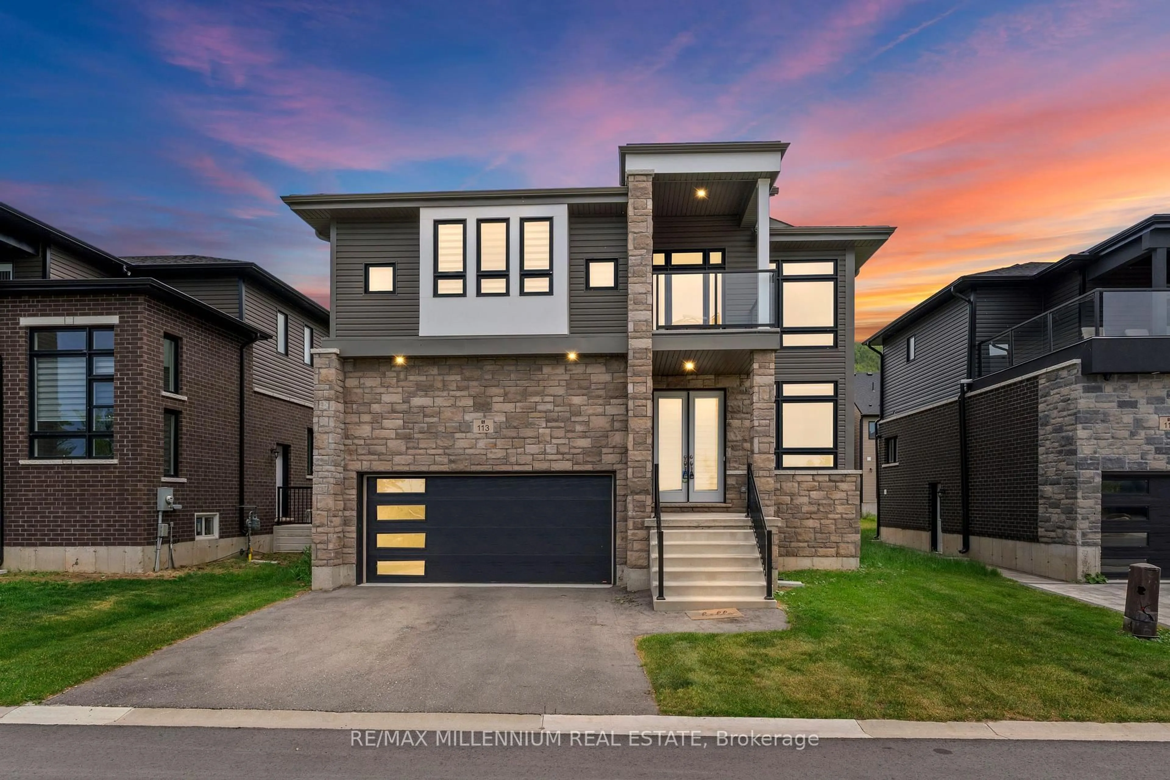 Home with brick exterior material, street for 113 Sebastian St, Blue Mountains Ontario N0H 1J0