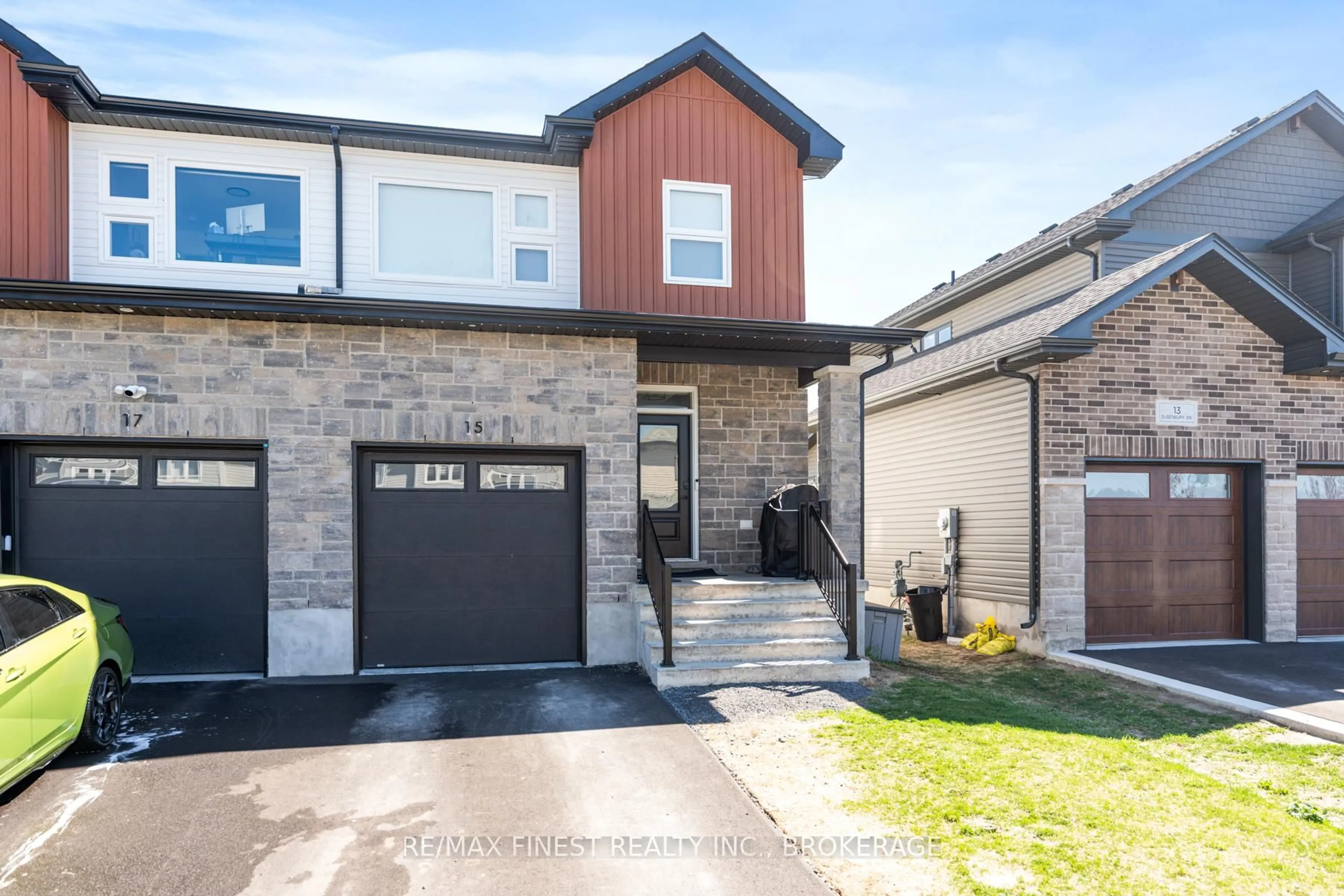 Home with brick exterior material, street for 15 Dusenbury Dr, Bissett Creek Ontario K0H 2H0