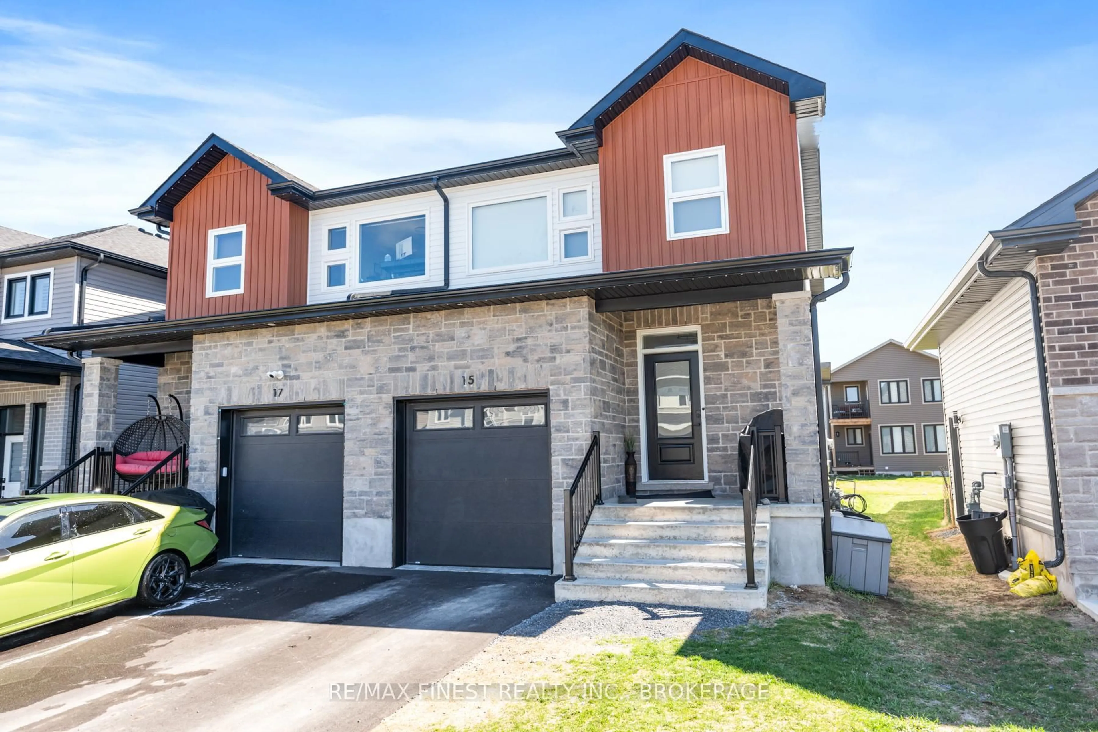 Home with brick exterior material, street for 15 Dusenbury Dr, Bissett Creek Ontario K0H 2H0