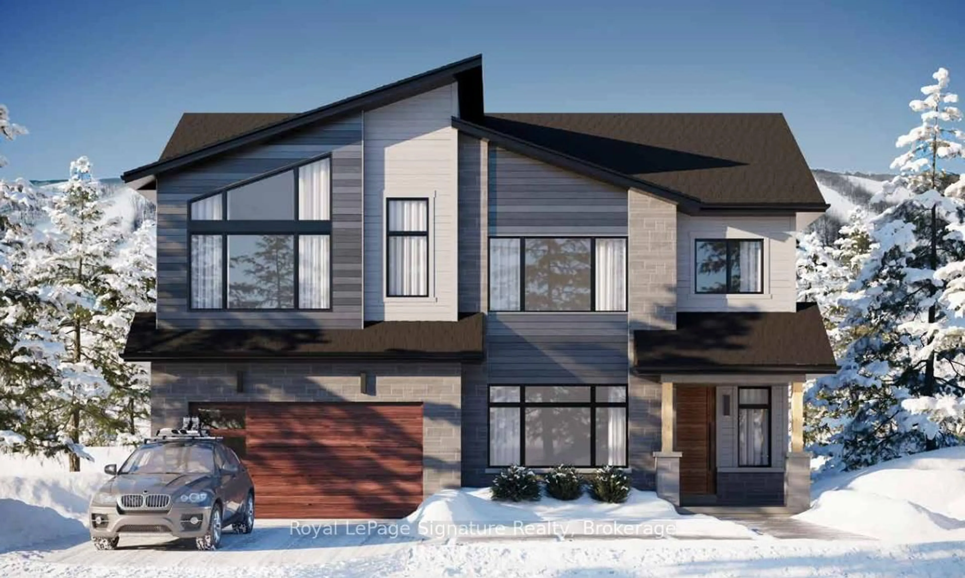 Home with brick exterior material, street for Lot #9 Clement Lane, Blue Mountains Ontario N0H 1J0