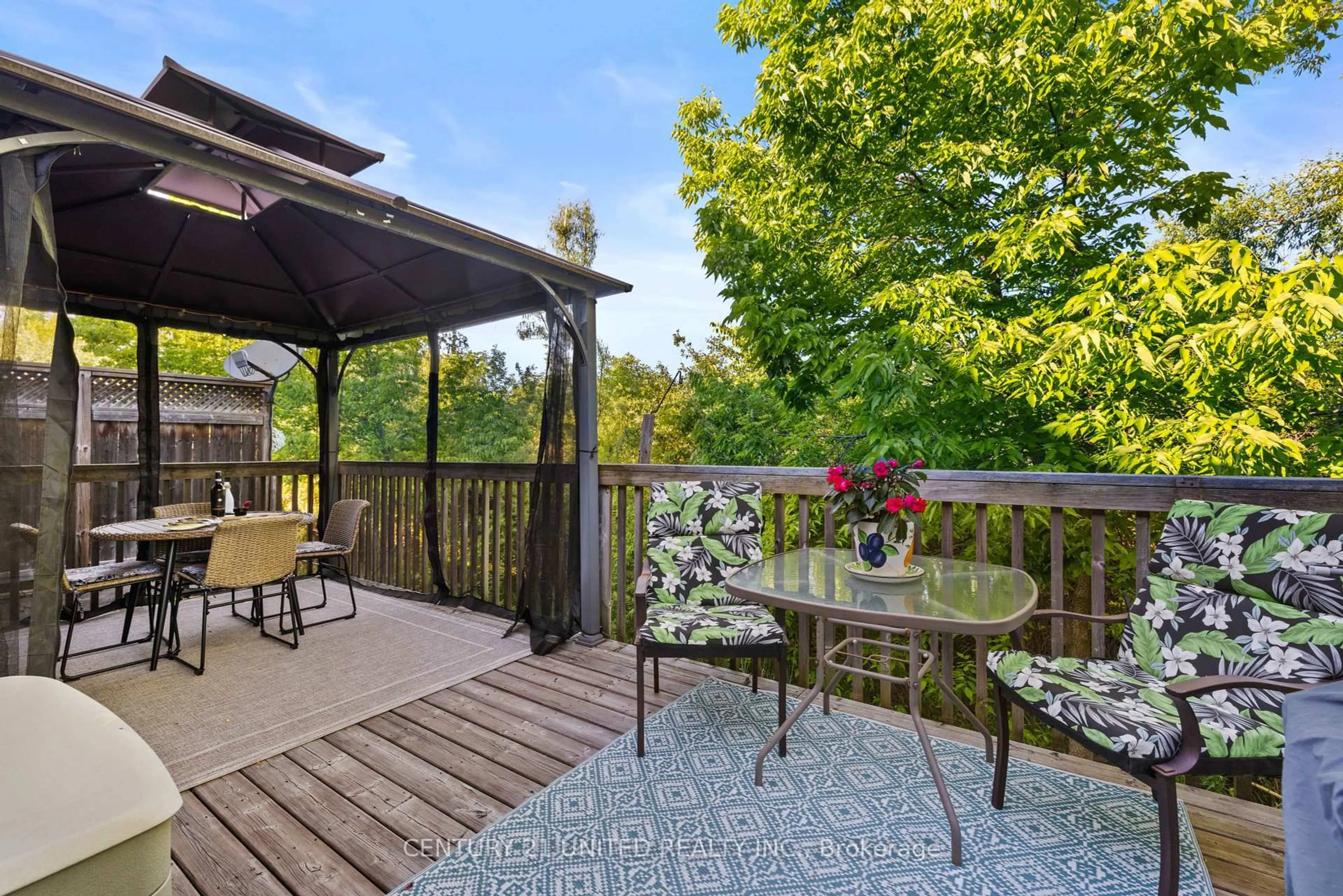 Patio, water/lake/river/ocean view for 909 Wentworth St #15, Peterborough West Ontario K9J 8R7