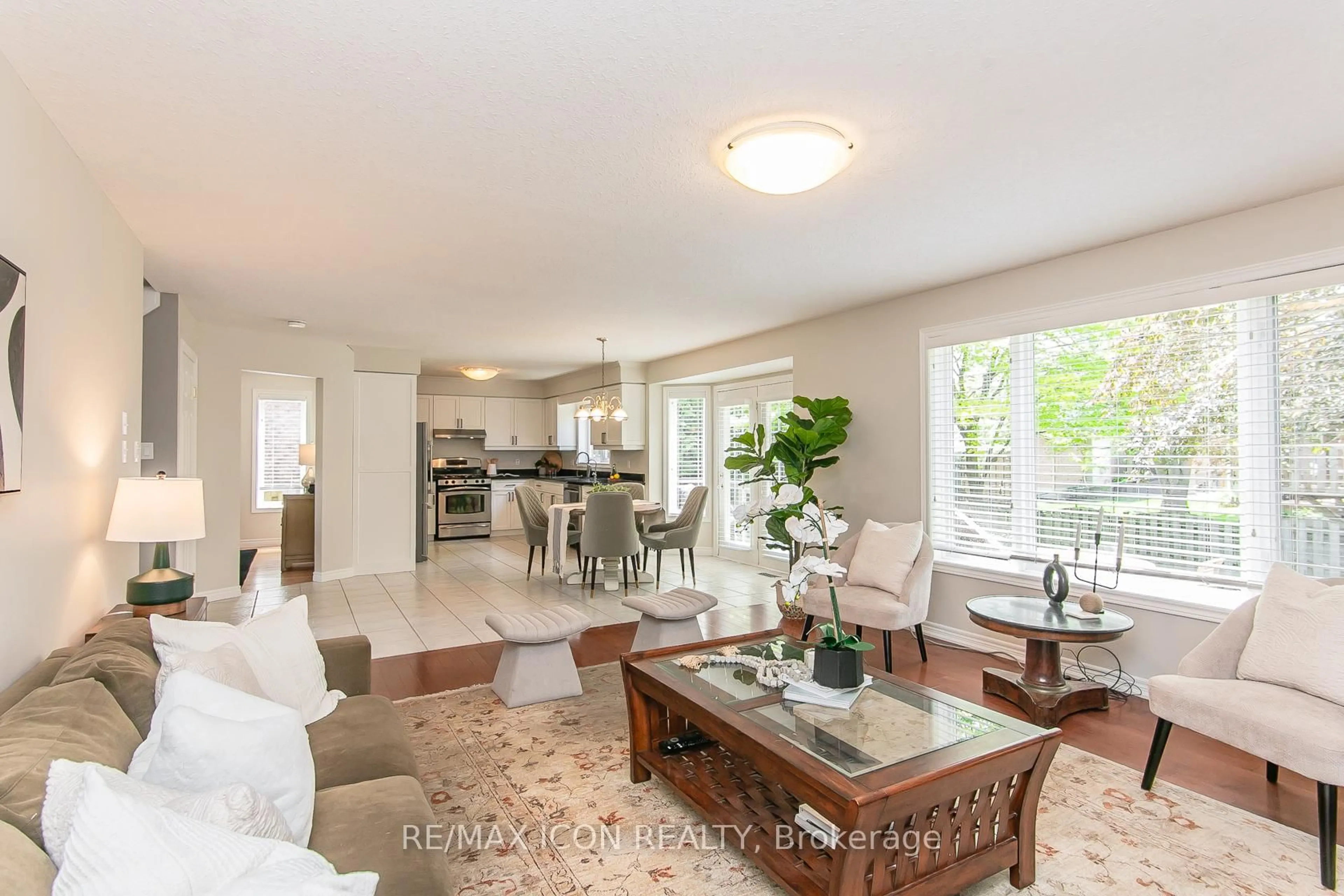 Living room with furniture, unknown for 18 Sandpiper Dr, Guelph Ontario N1C 1E2