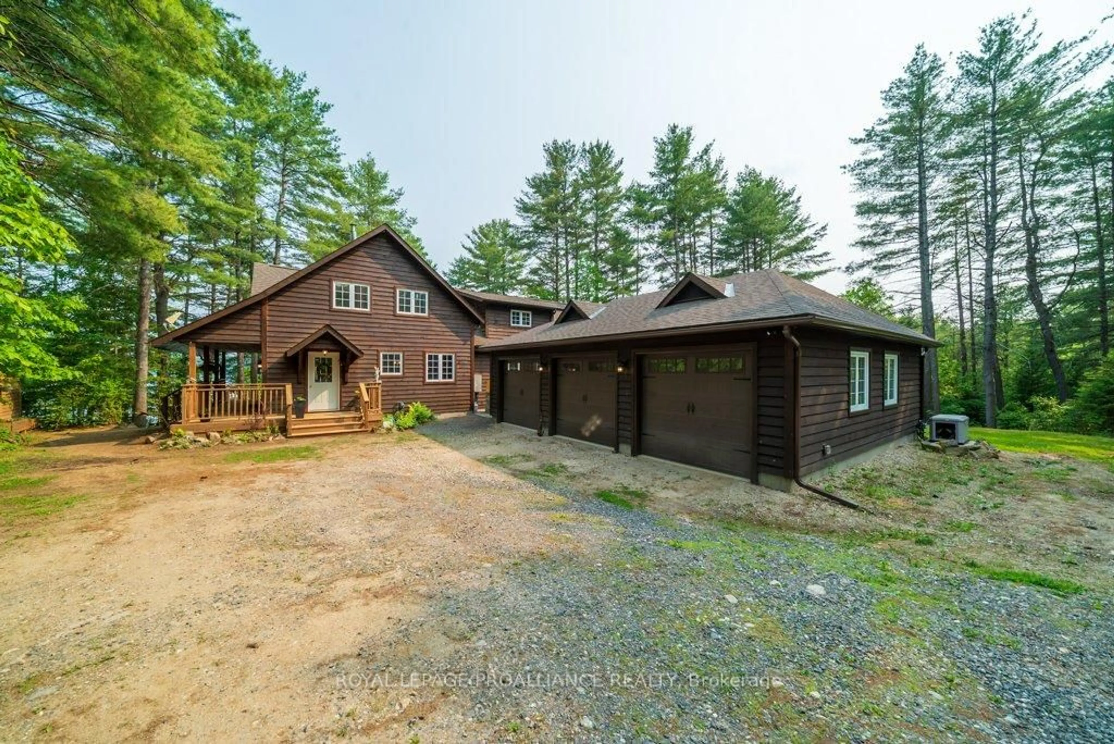 A pic from outside/outdoor area/front of a property/back of a property/a pic from drone, unknown for 1421 Turtle Lake Lane, Plevna Ontario K0H 2M0