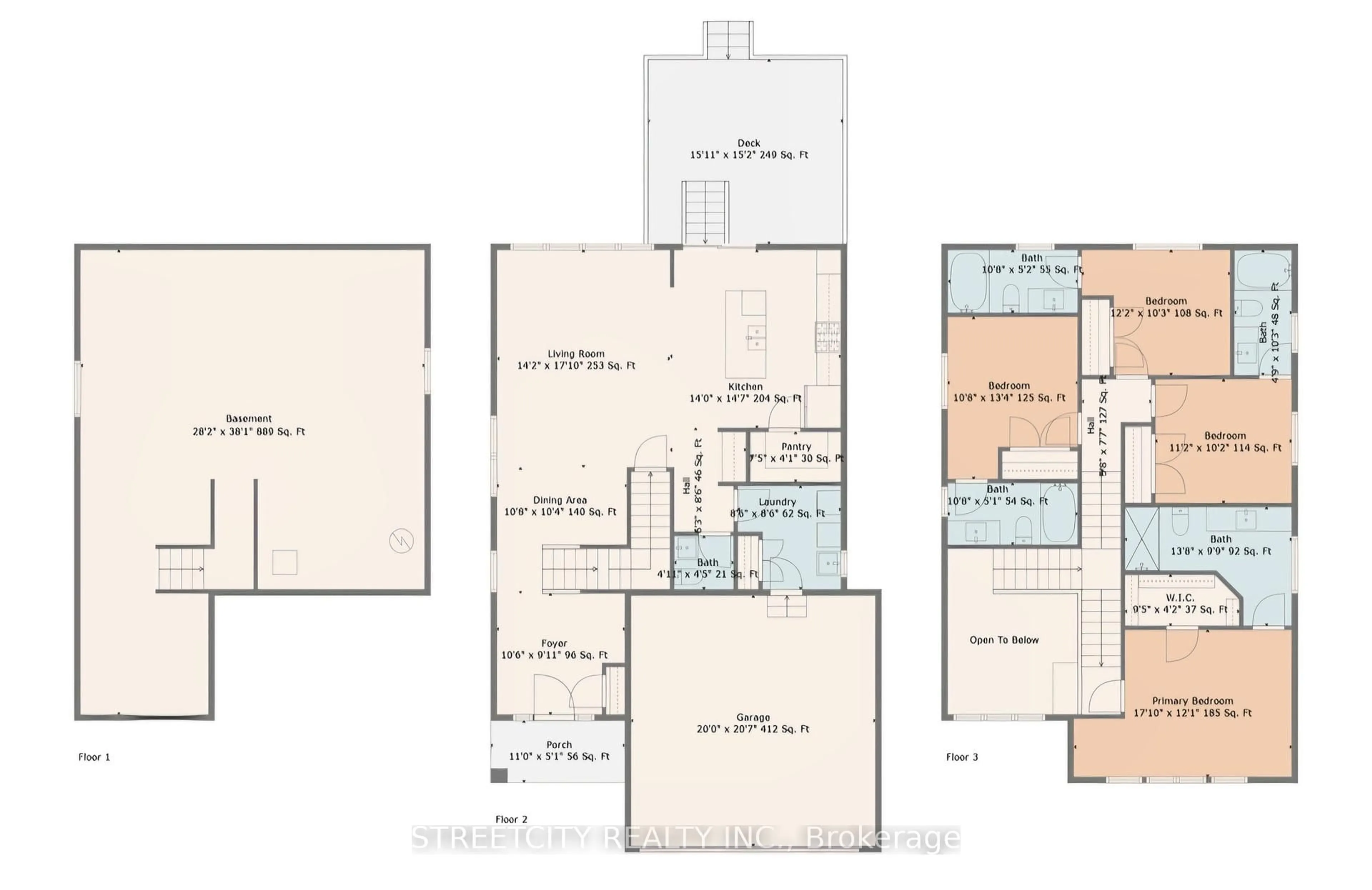 Floor plan for 101 Basil Cres, Middlesex Centre Ontario N0M 2A0