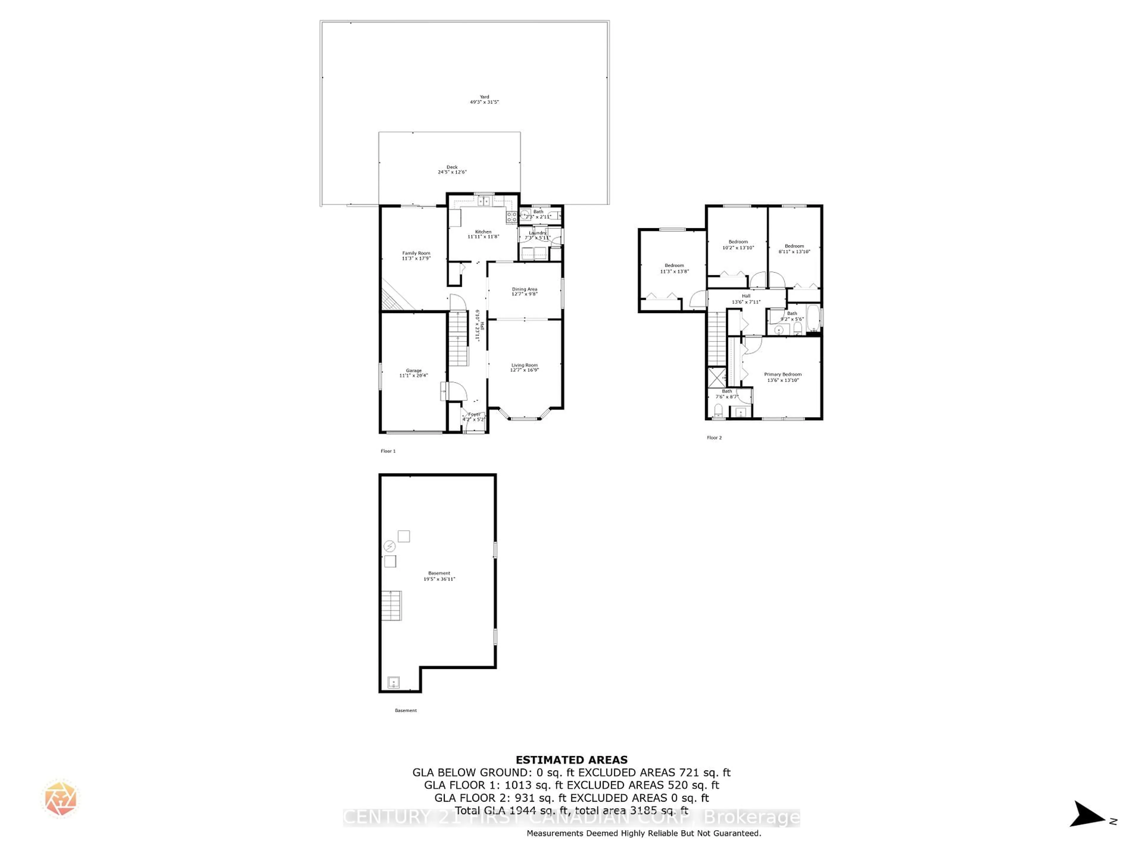 Floor plan for 10 Hillhead Rd, London South Ontario N6E 2P8