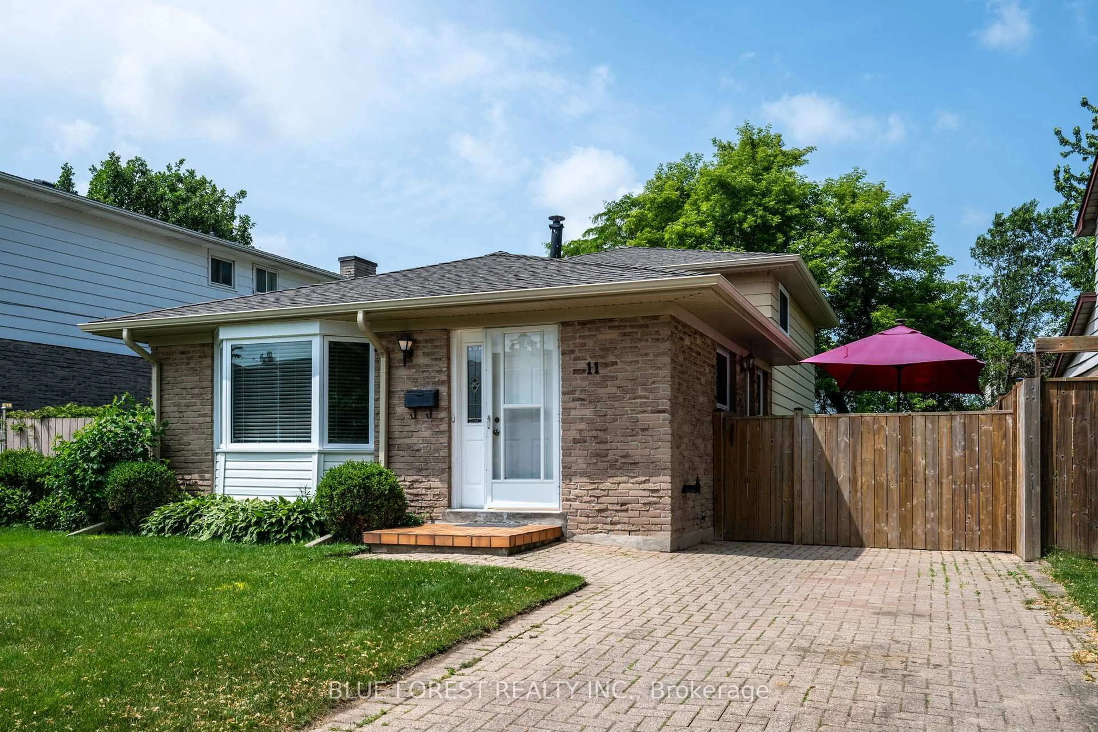 Home with brick exterior material, street for 11 EDMUNDS Cres, London South Ontario N5Z 4J1