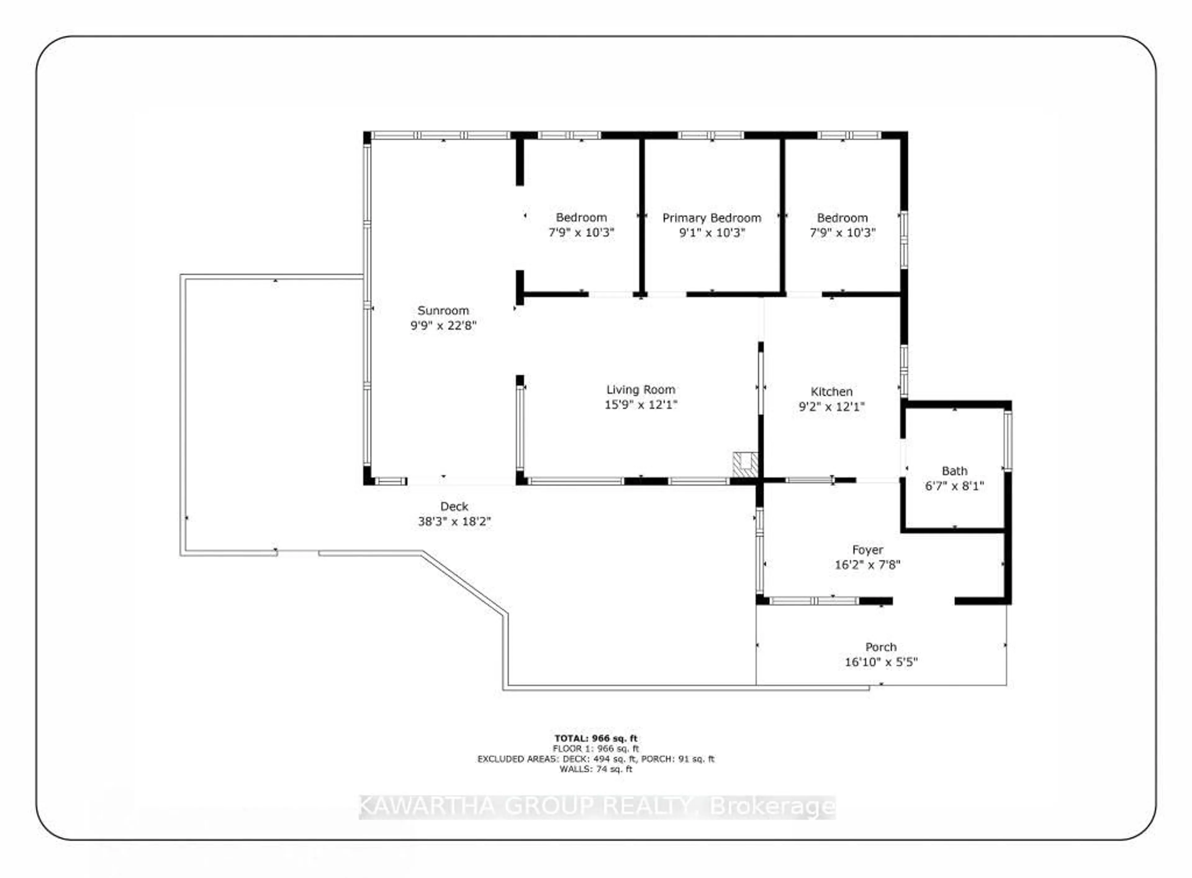 Floor plan for 20 Birch Glen Dr, Kawartha Lakes Ontario K0M 1C0