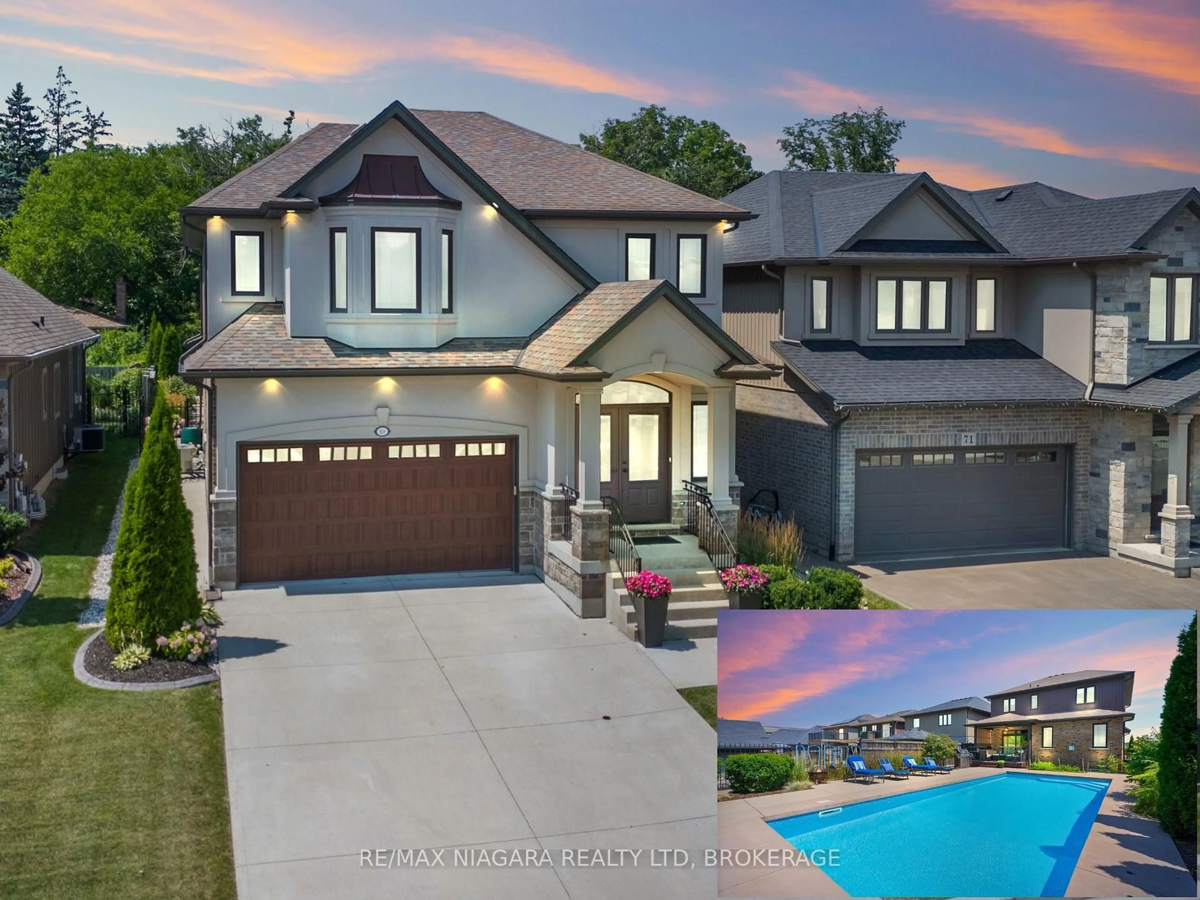 Home with brick exterior material, street for 69 MacKenzie King Ave, St. Catharines Ontario L2R 7K6