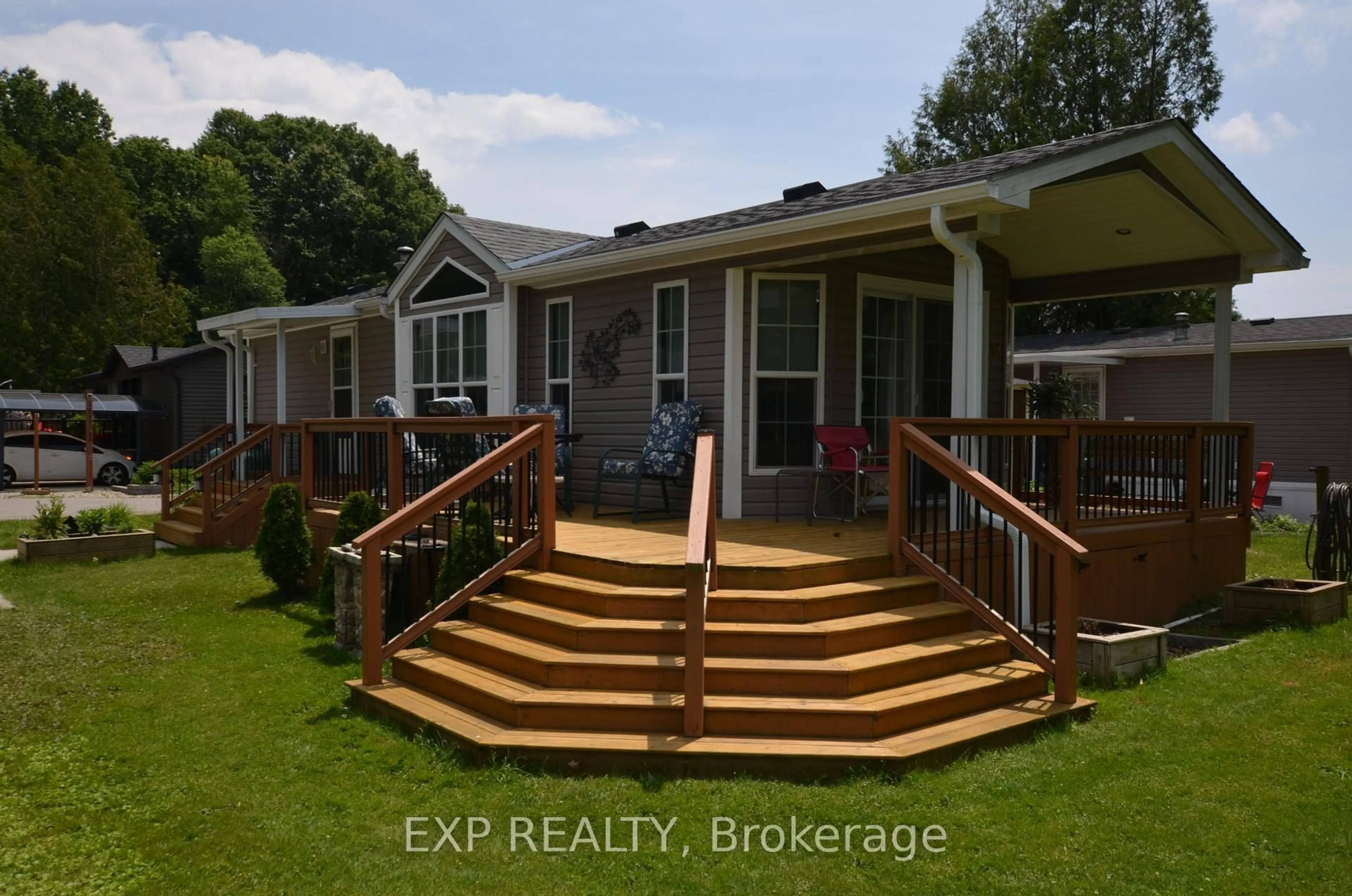 A pic from outside/outdoor area/front of a property/back of a property/a pic from drone, building for 22790 Amiens Rd #46, Middlesex Centre Ontario N0L 1R0