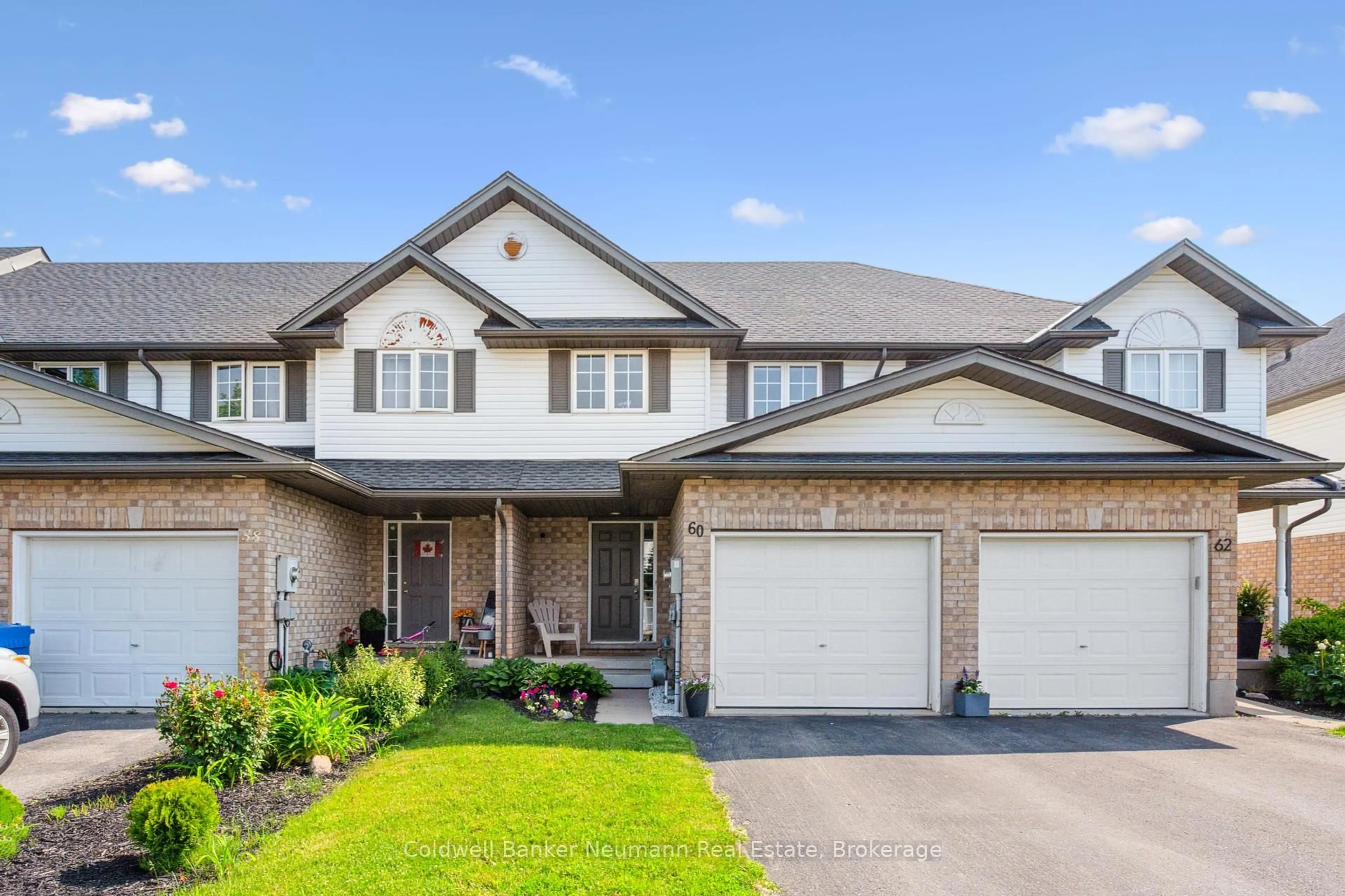 Home with brick exterior material, street for 60 Hasler Cres, Guelph Ontario N1L 0A3