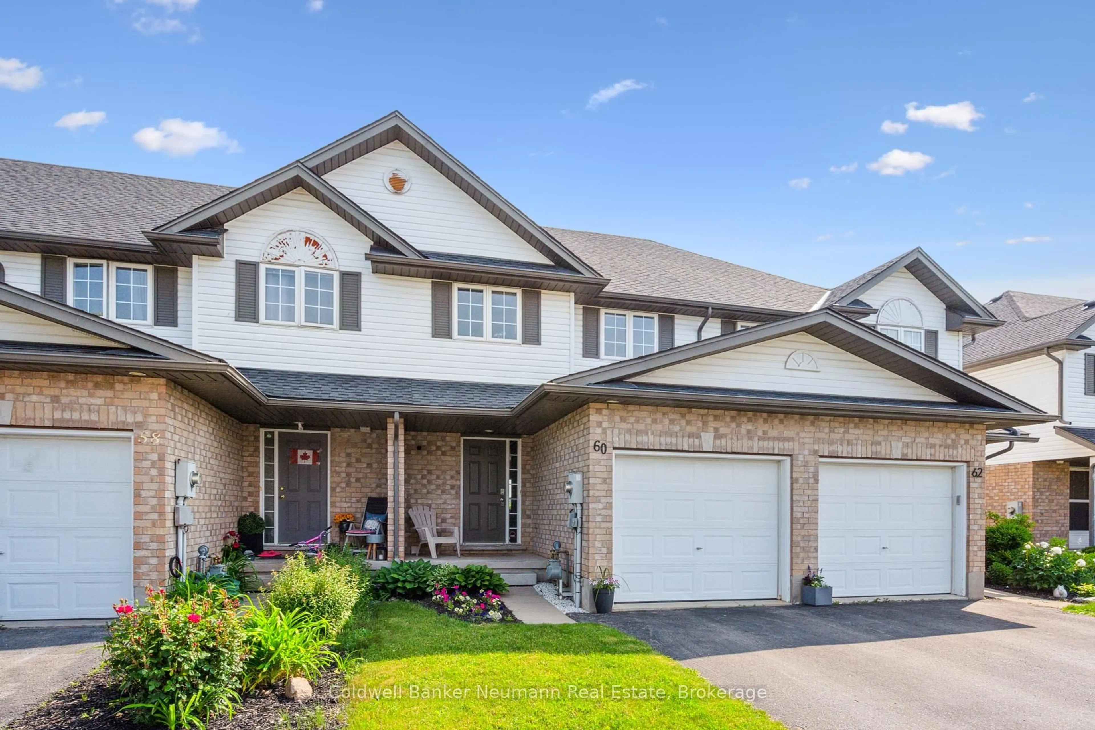 Home with brick exterior material, street for 60 Hasler Cres, Guelph Ontario N1L 0A3