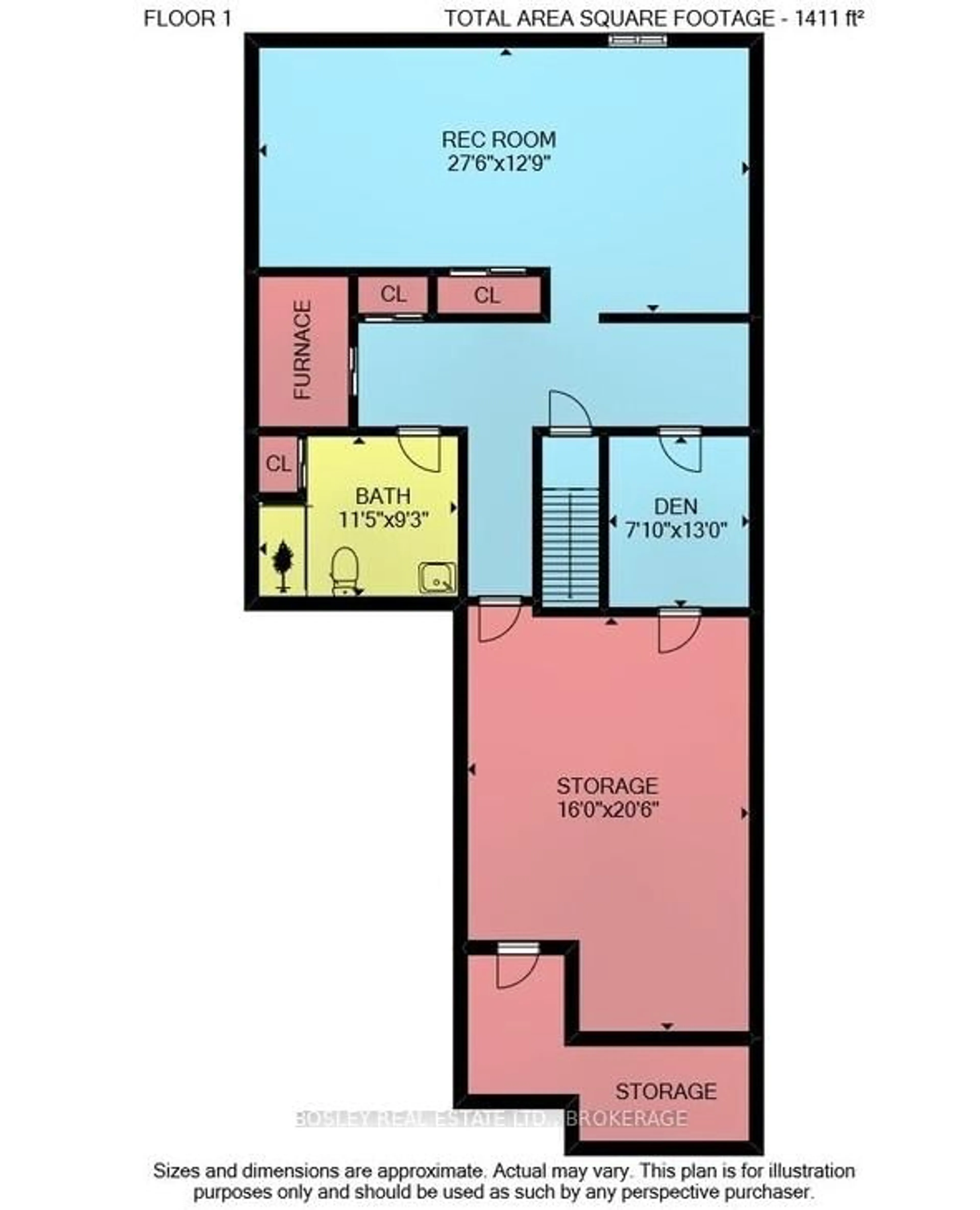 Floor plan for 21 Loretta Dr #3, Niagara-on-the-Lake Ontario L0S 1T0