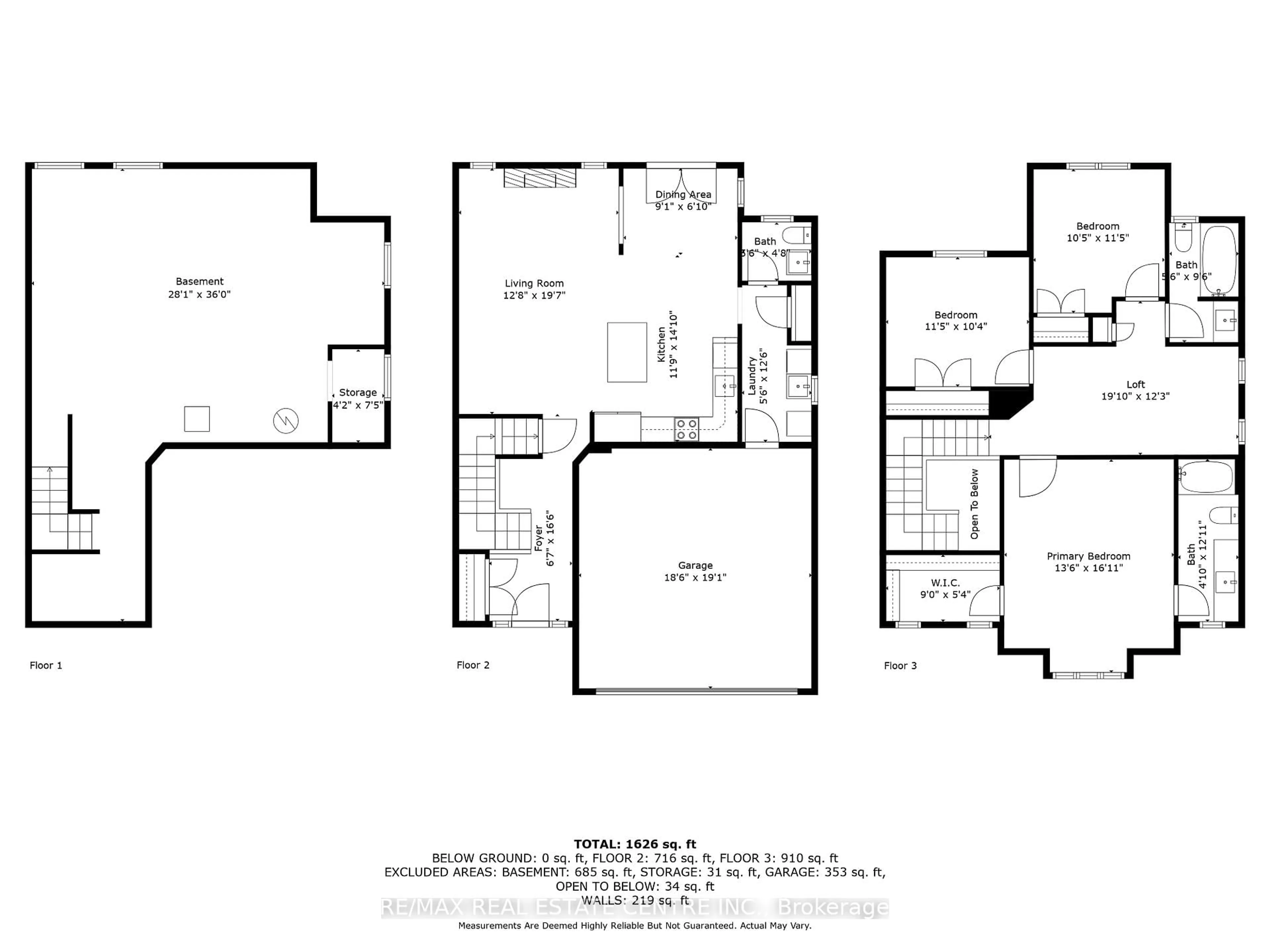 Floor plan for 25 Vic Chambers Pl, Brant Ontario N3L 3Z9