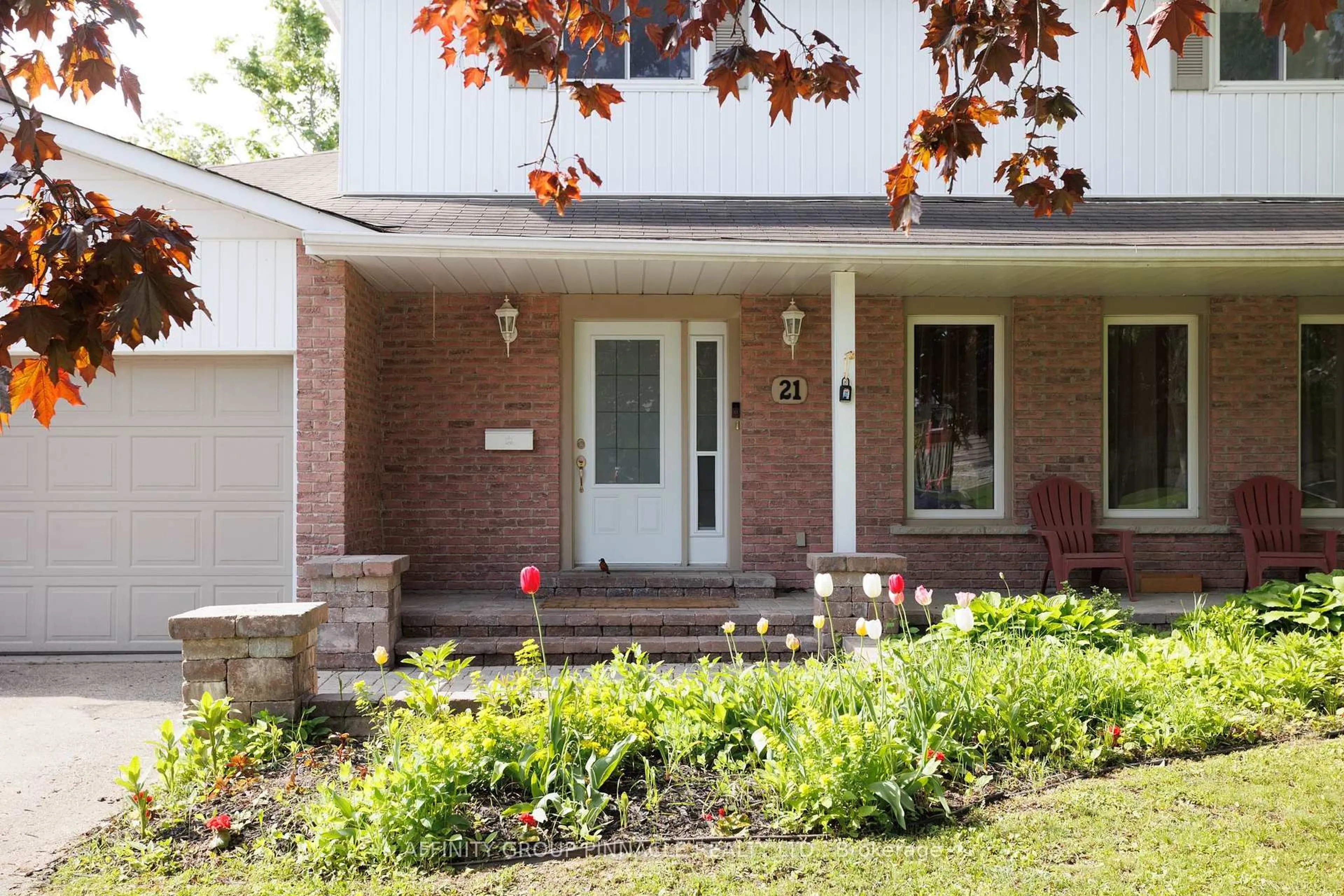 Home with brick exterior material, street for 21 McDonagh Dr, Kawartha Lakes Ontario K9V 5A9