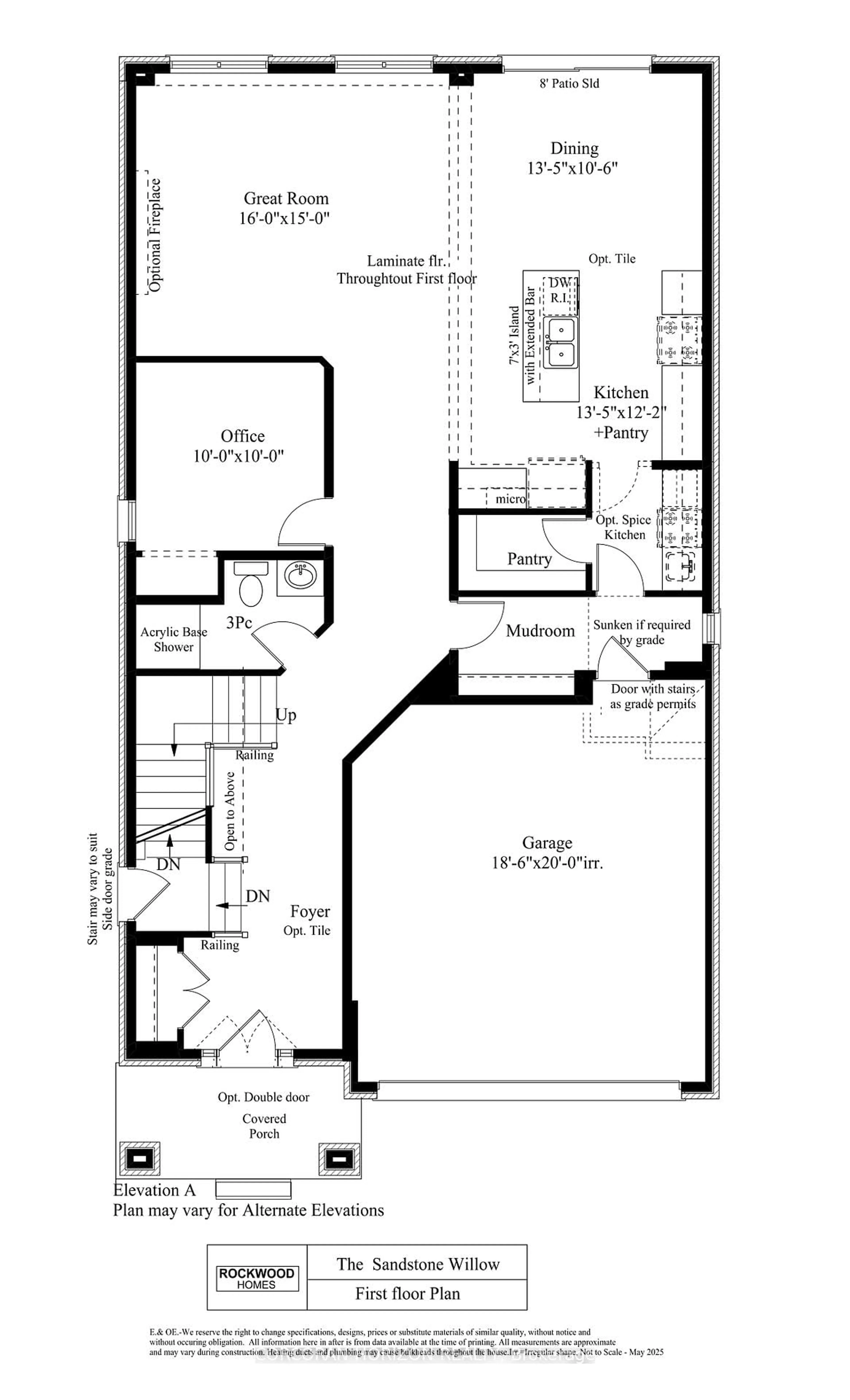 Floor plan for 66 Jacob Detweiller Dr, Kitchener Ontario N2P 0K7