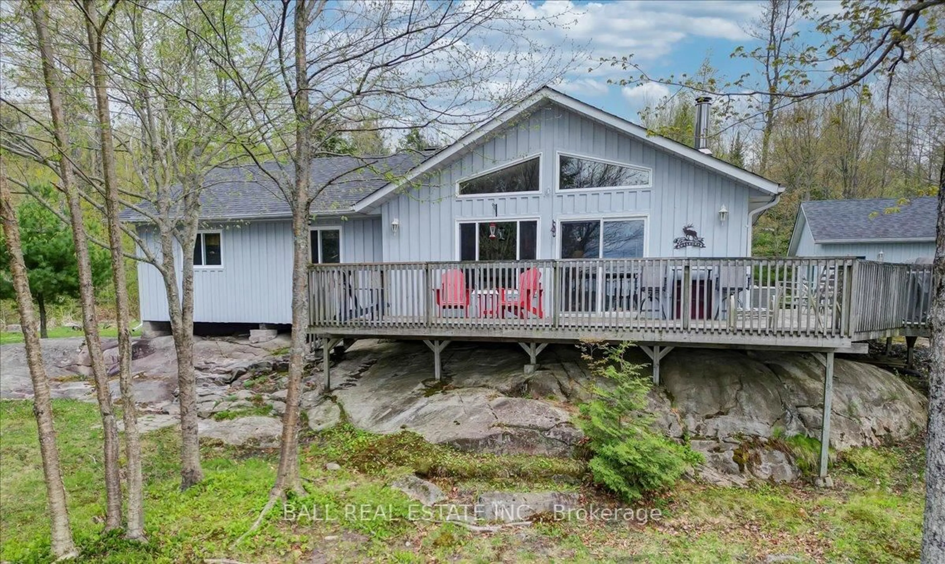 Patio, water/lake/river/ocean view for 305 Terry's Lane, Hastings Ontario K0L 1W0