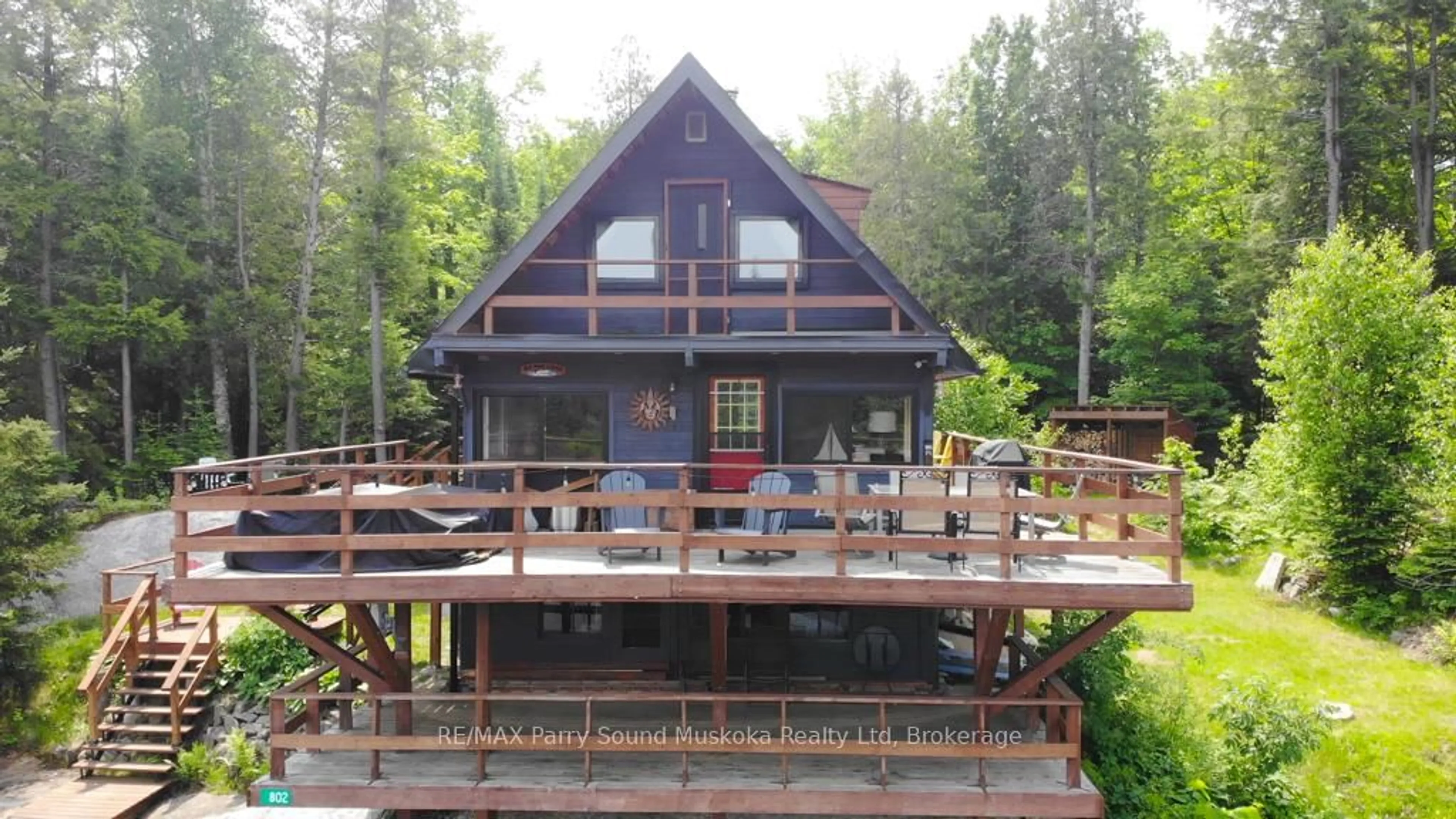Patio, unknown for 802 Whitestone Lake, Whitestone Ontario P0A 1G0