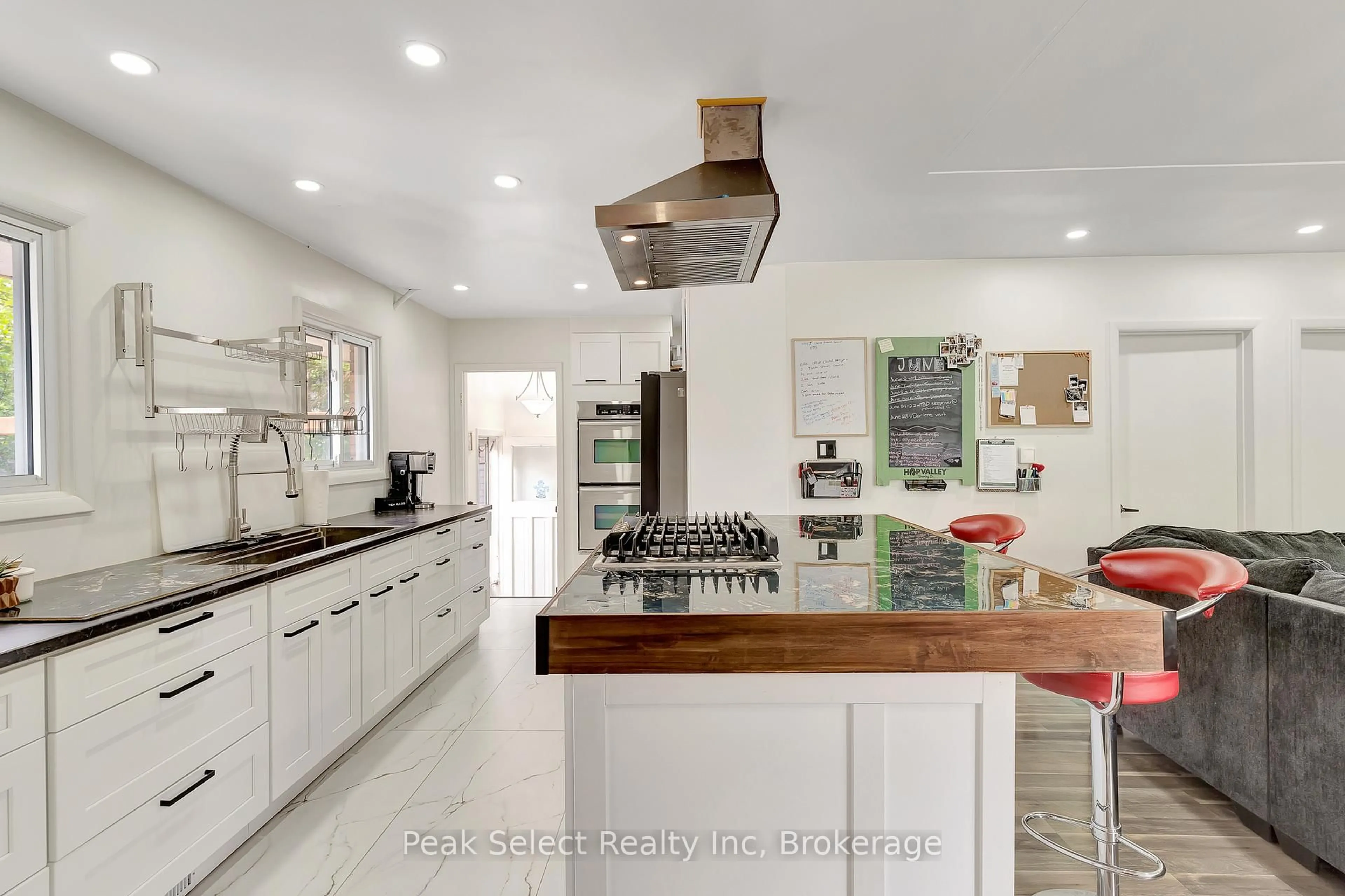 Contemporary kitchen, ceramic/tile floor for 30 Radford Ave, Cambridge Ontario N1R 5L7
