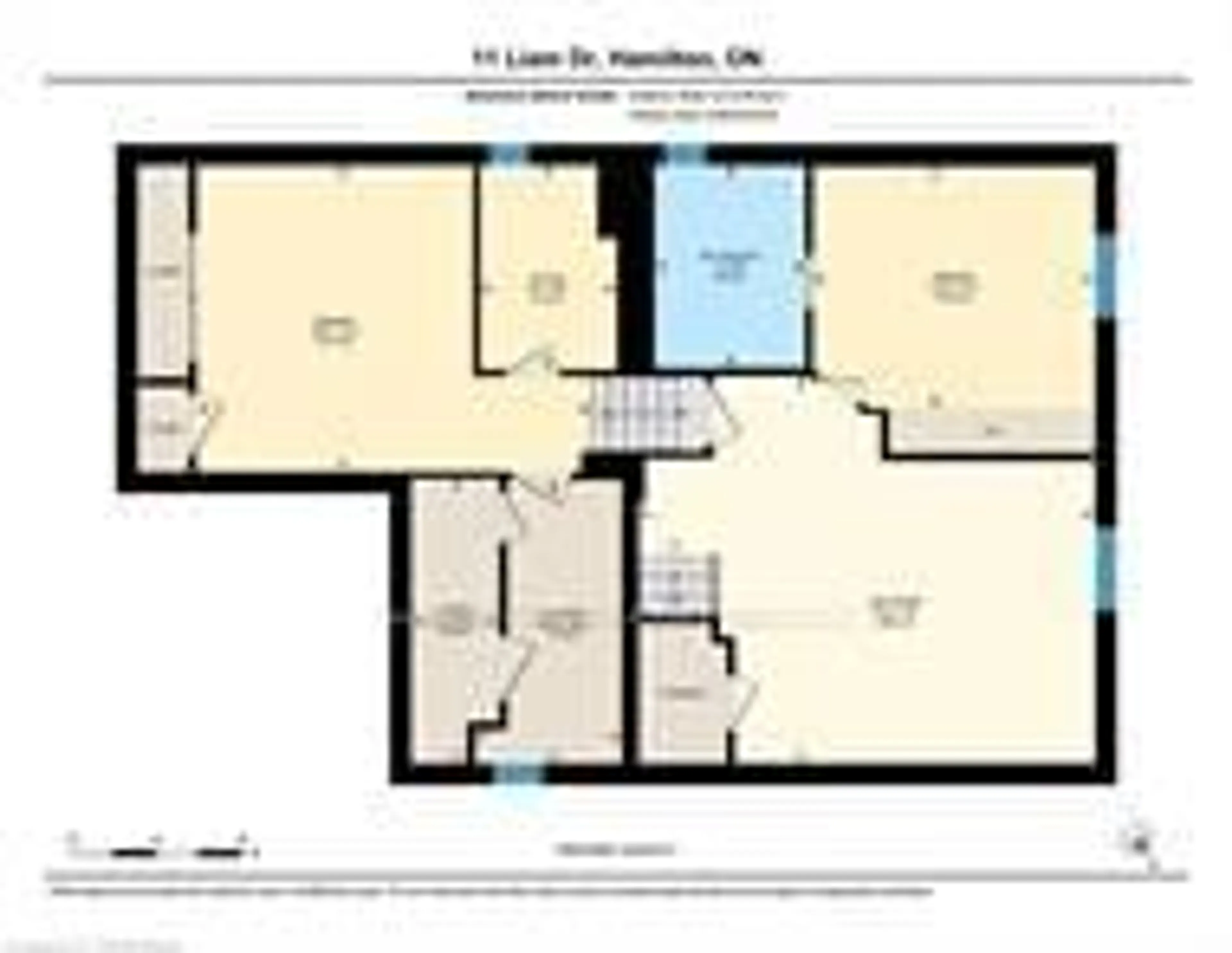 Floor plan for 11 Liam Dr, Hamilton Ontario L9G 4Y1