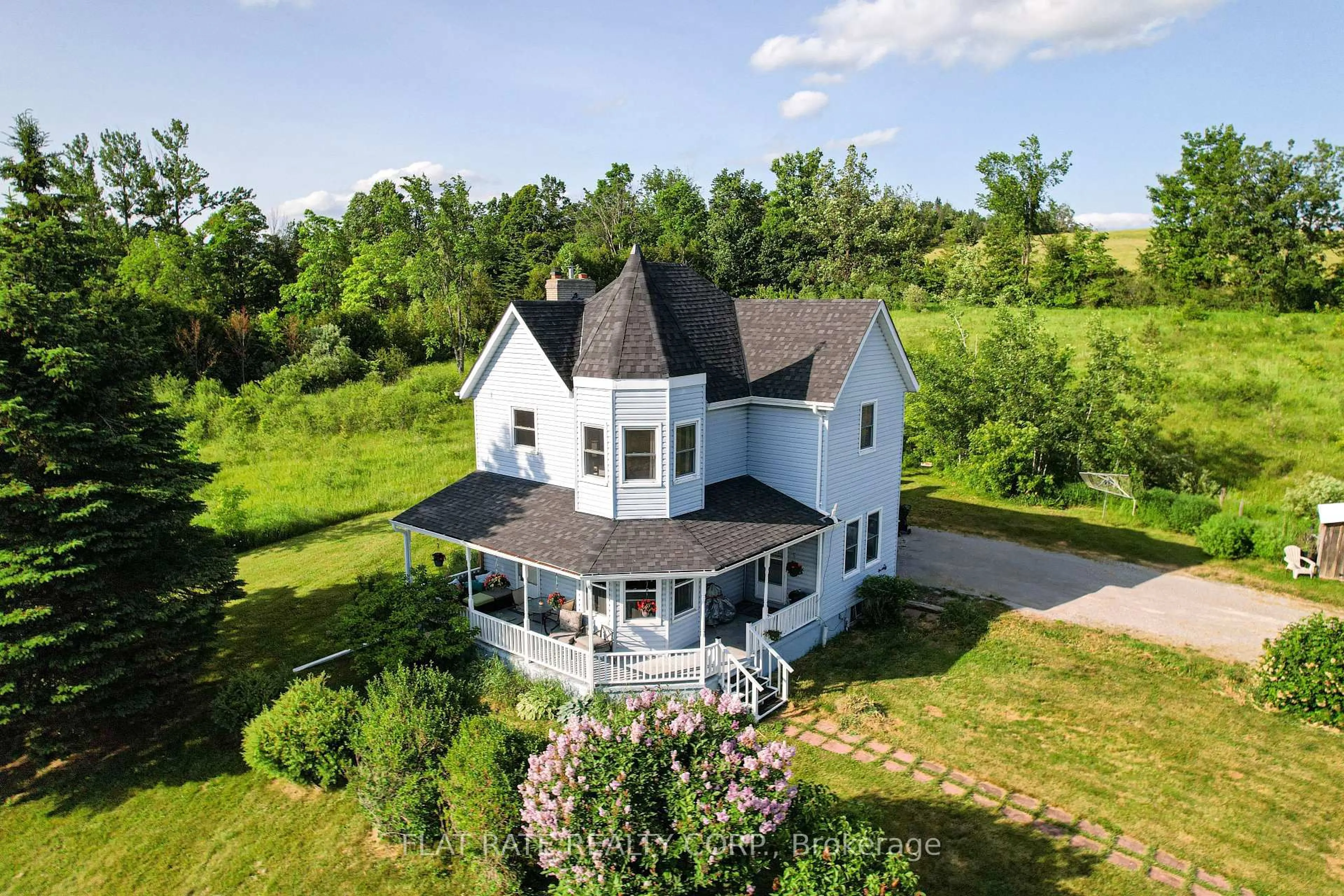 A pic from outside/outdoor area/front of a property/back of a property/a pic from drone, water/lake/river/ocean view for 626 EMILY PARK Rd, Kawartha Lakes Ontario K0L 2W0