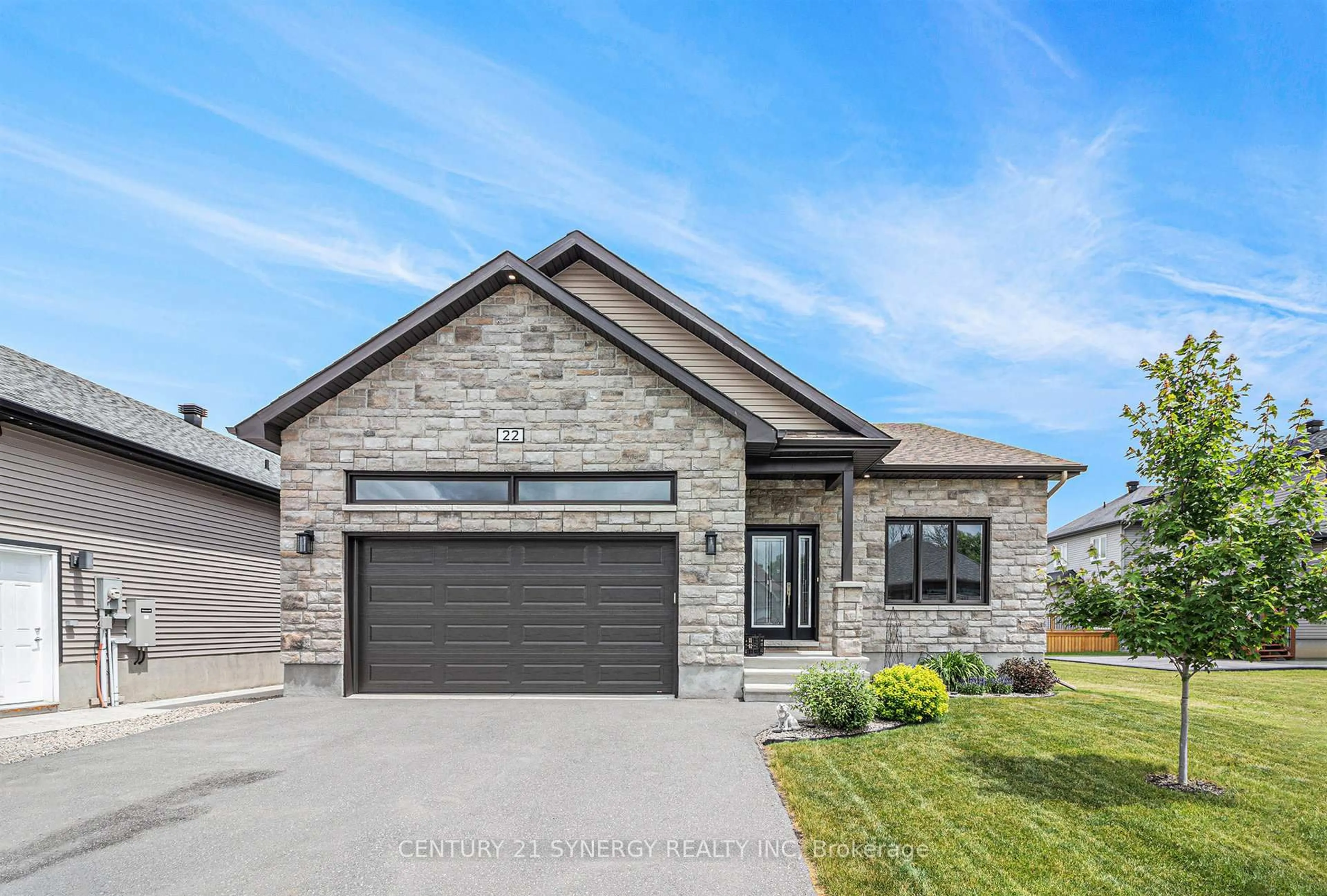 Home with brick exterior material, street for 22 Richer St, North Stormont Ontario K0A 1R0