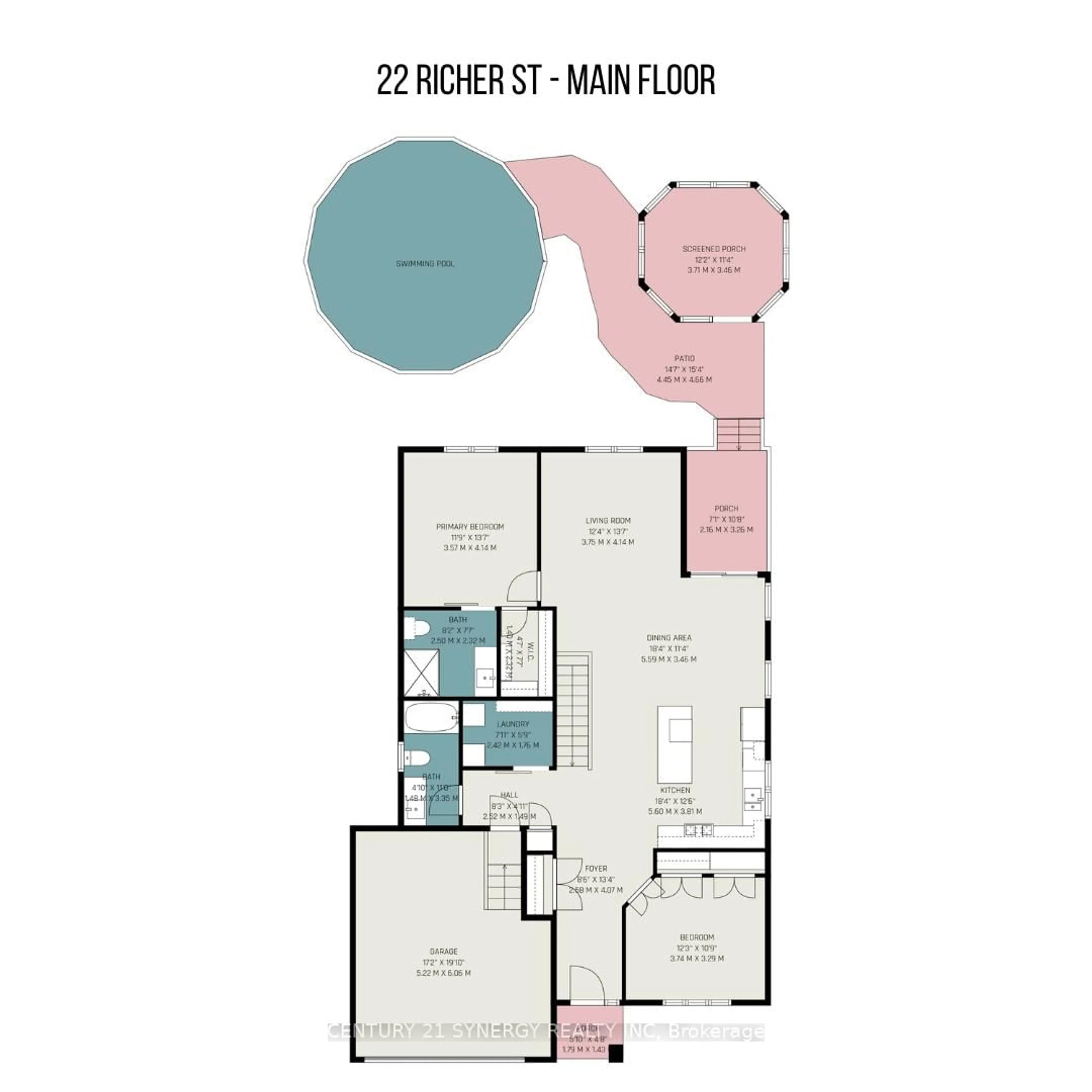 Floor plan for 22 Richer St, North Stormont Ontario K0A 1R0