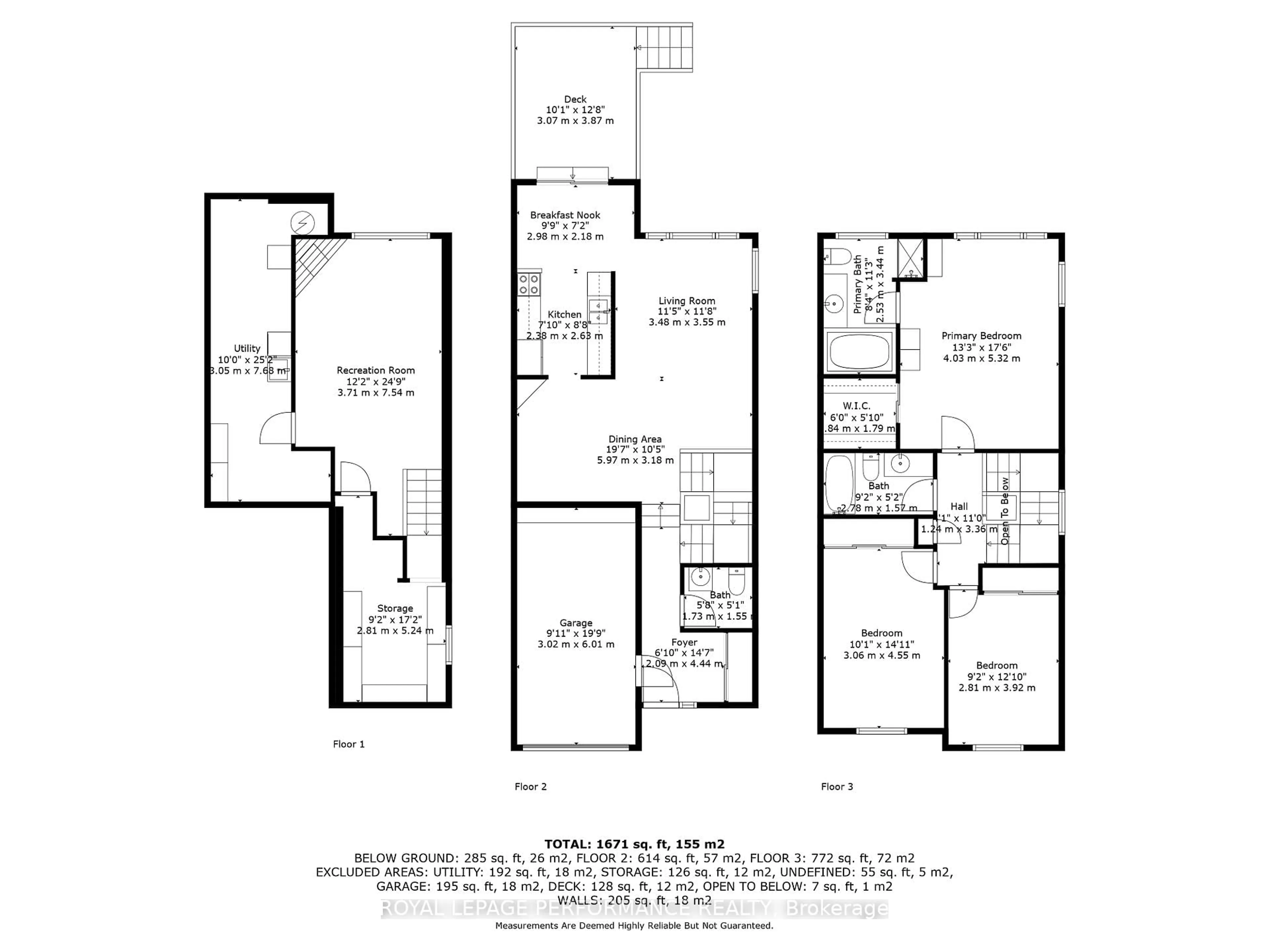 Floor plan for 6406 Sablewood Pl, Ottawa Ontario K1C 7L7
