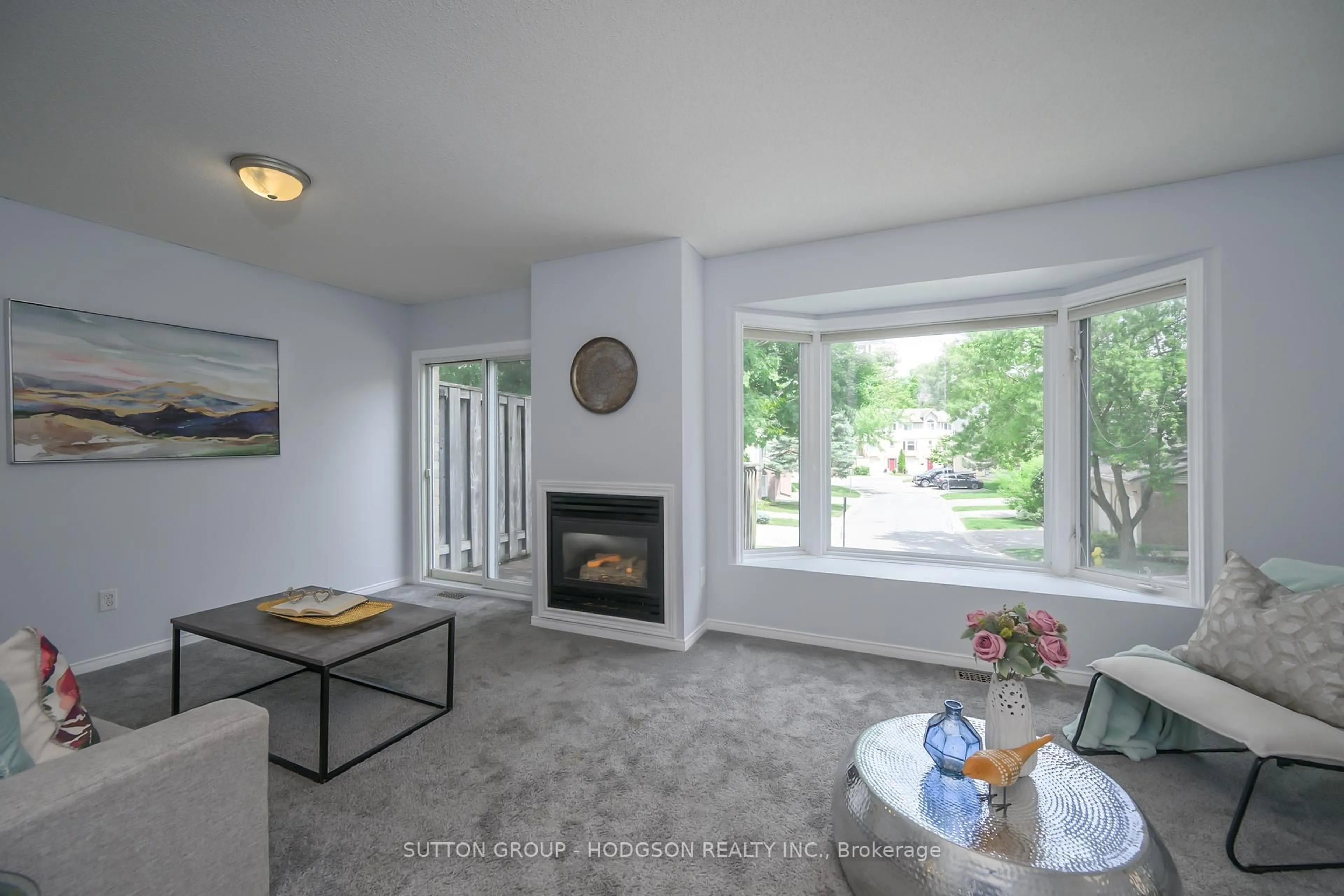 Living room with furniture, unknown for 9 Ailsa Pl #43, London South Ontario N5Z 4Z6