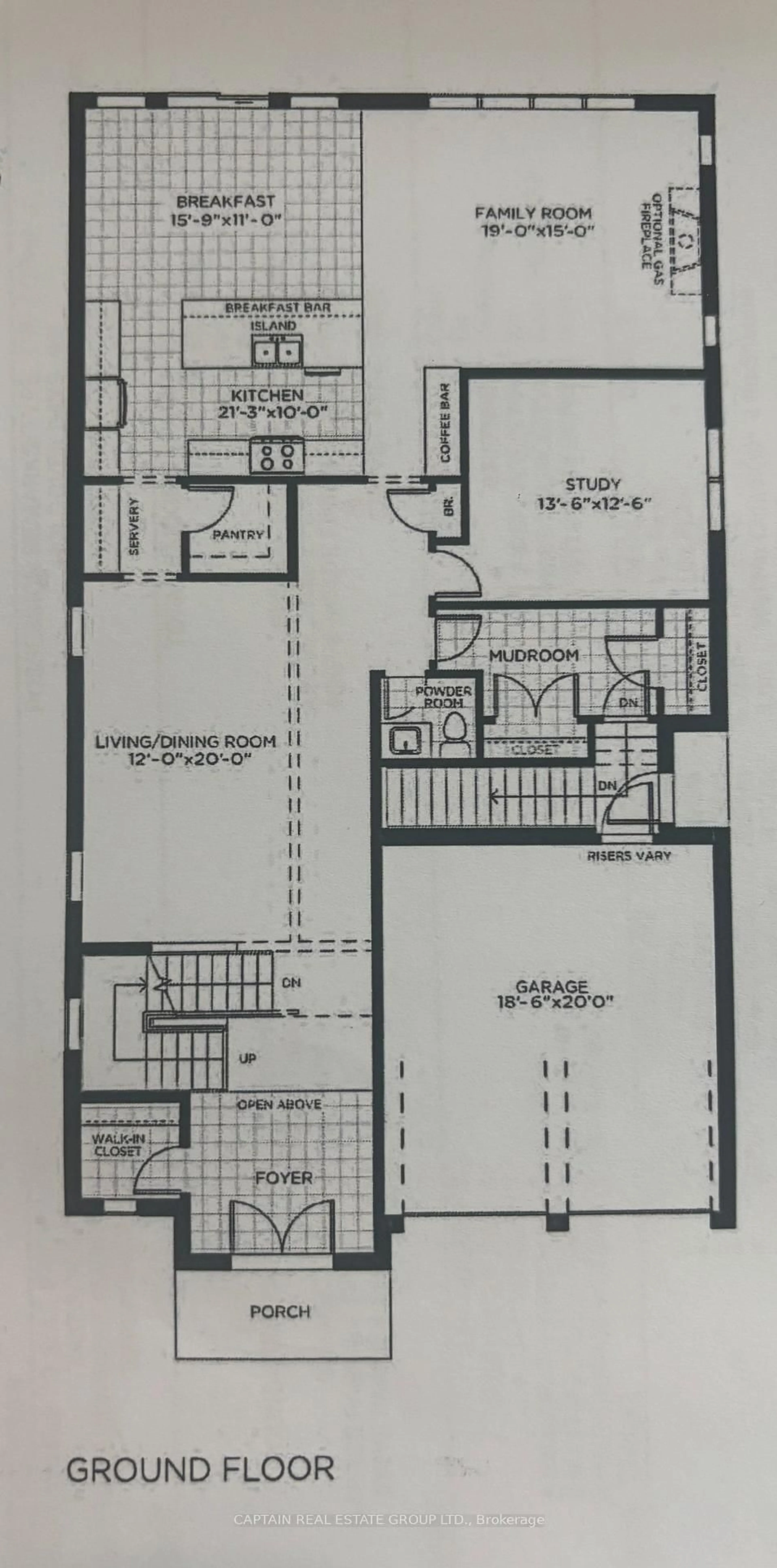 Floor plan for 434 Vandusen Ave, Southgate Ontario N0C 1B0