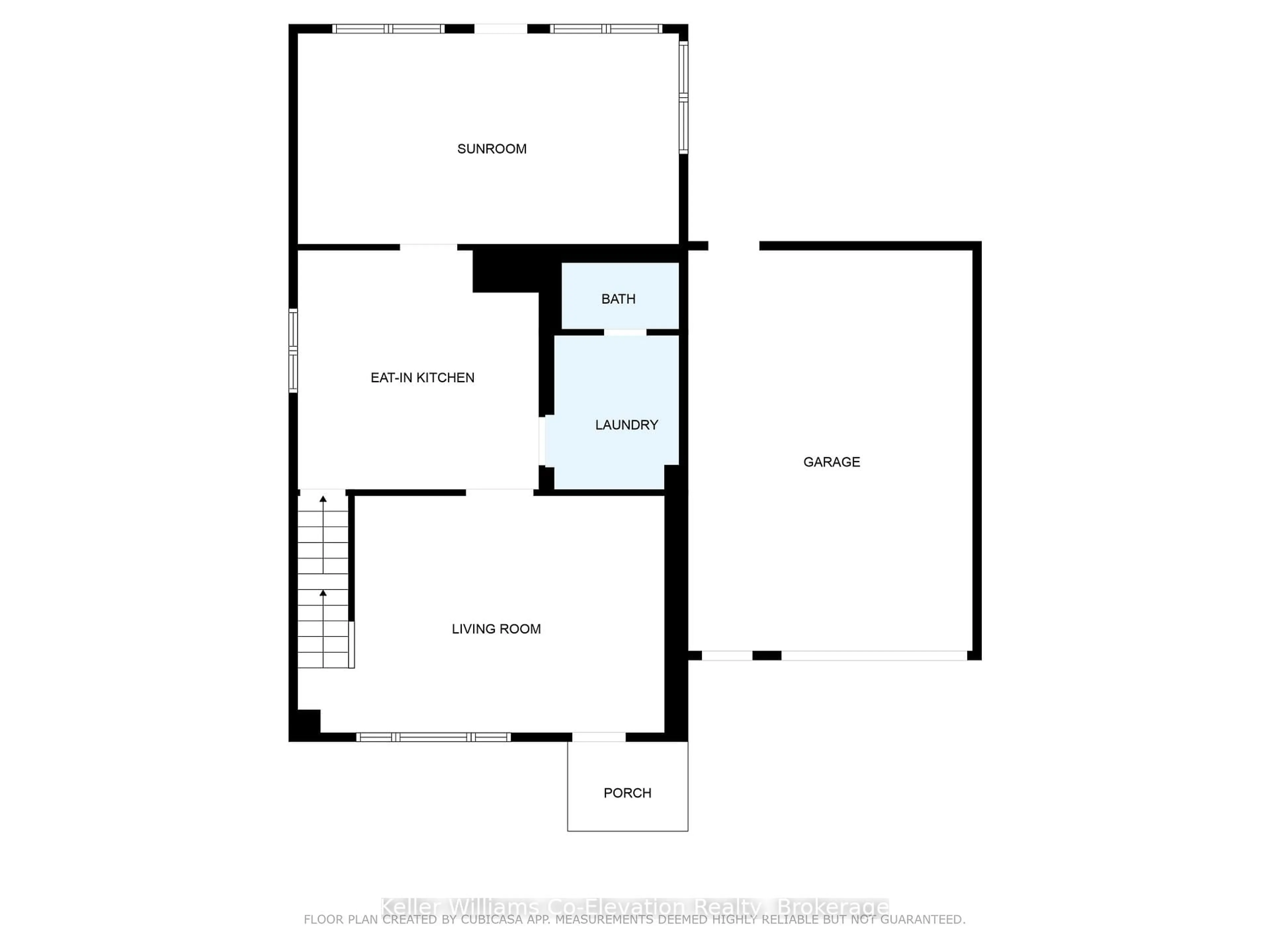 Floor plan for 13 TORONTO Ave, South River Ontario P0A 1X0