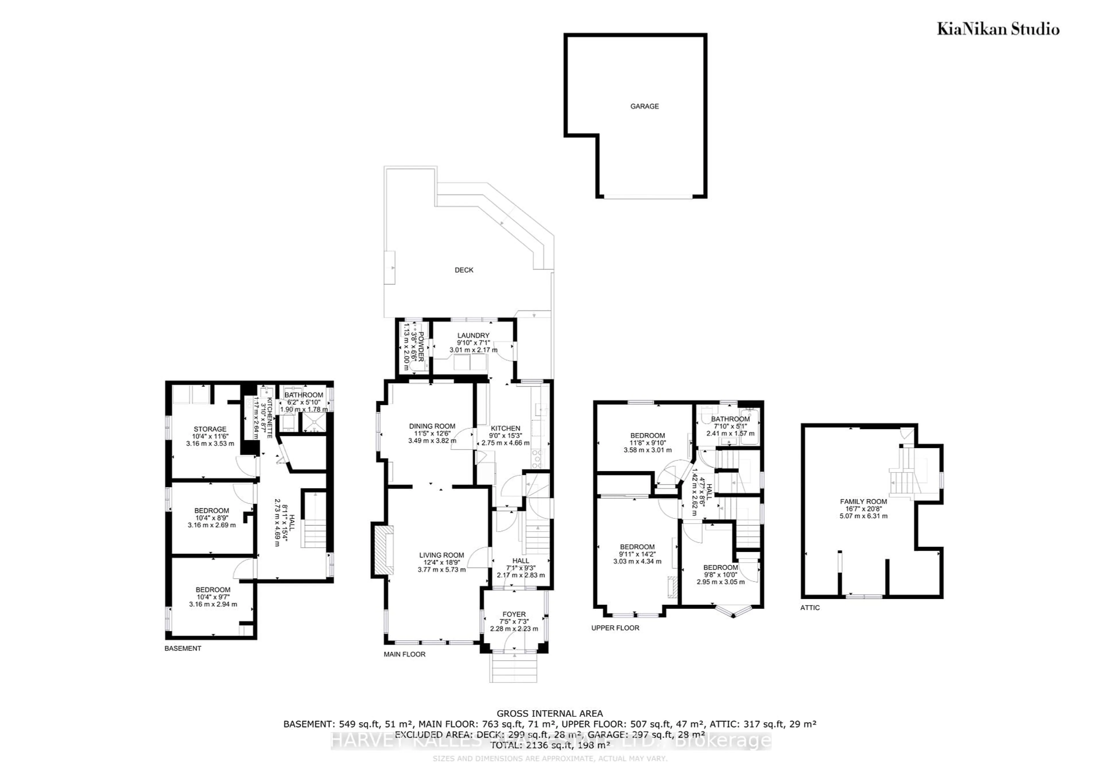 Floor plan for 105 South Oval, Hamilton Ontario L8S 1R2
