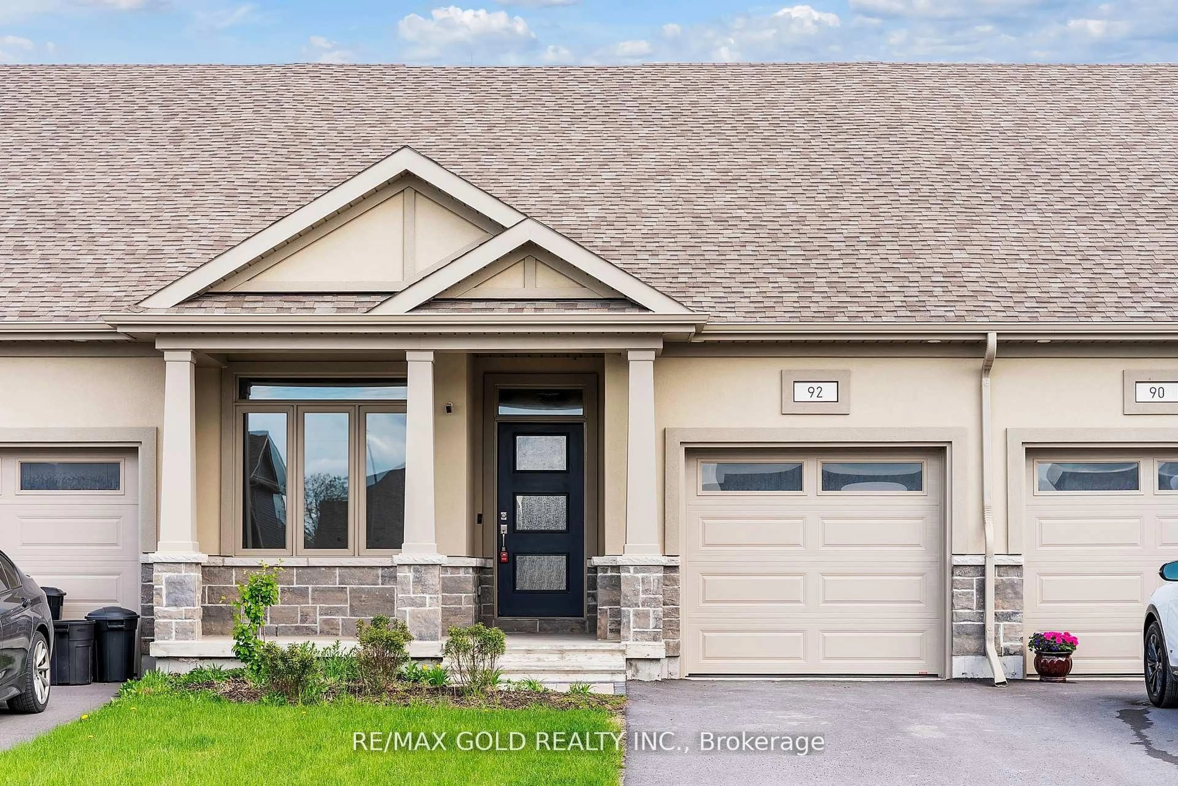 Home with brick exterior material, street for 92 Athabaska Dr, Belleville Ontario K8N 0T2