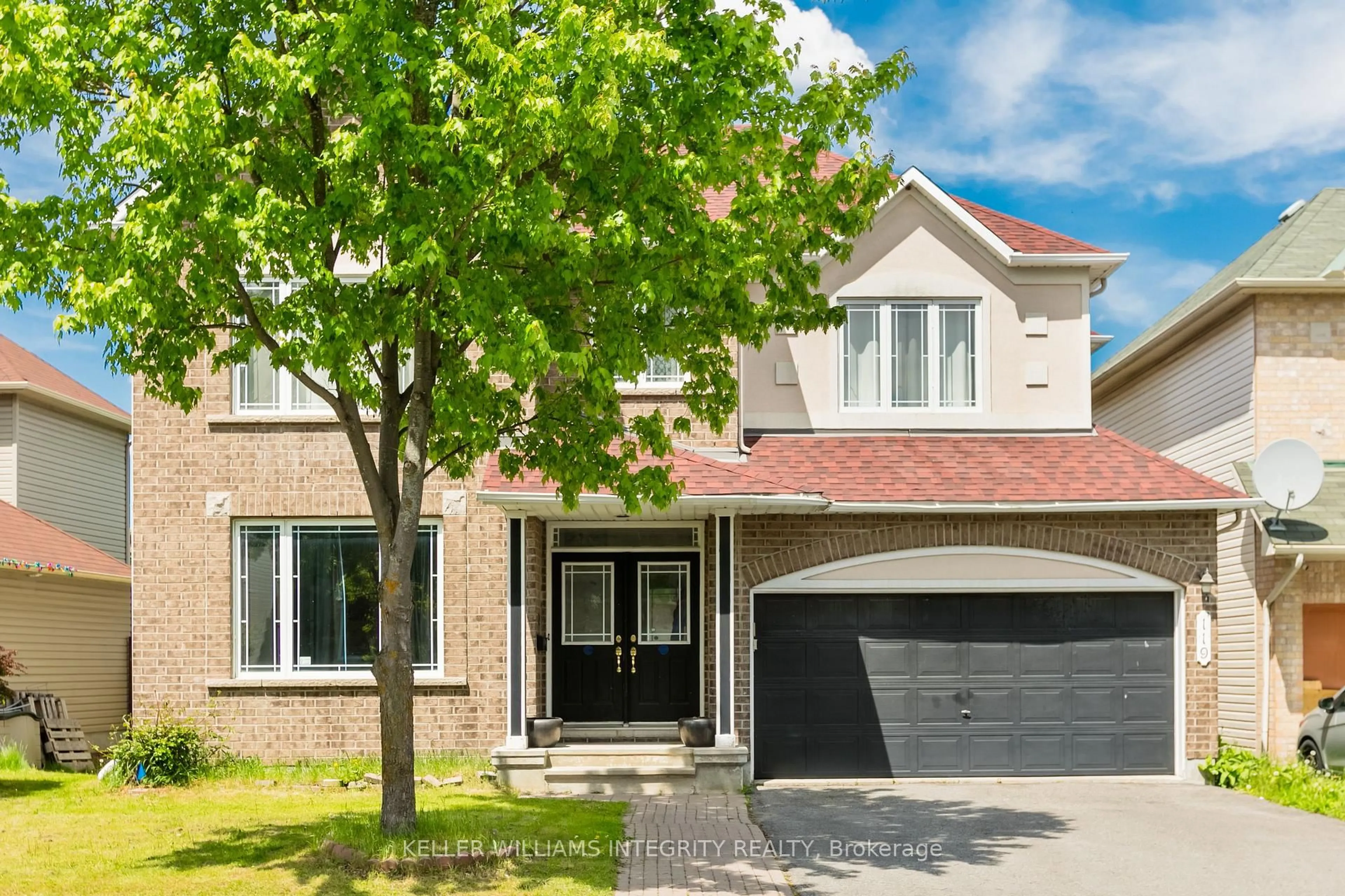 Home with brick exterior material, street for 119 Willow Creek Circ, Ottawa Ontario K2G 7A8