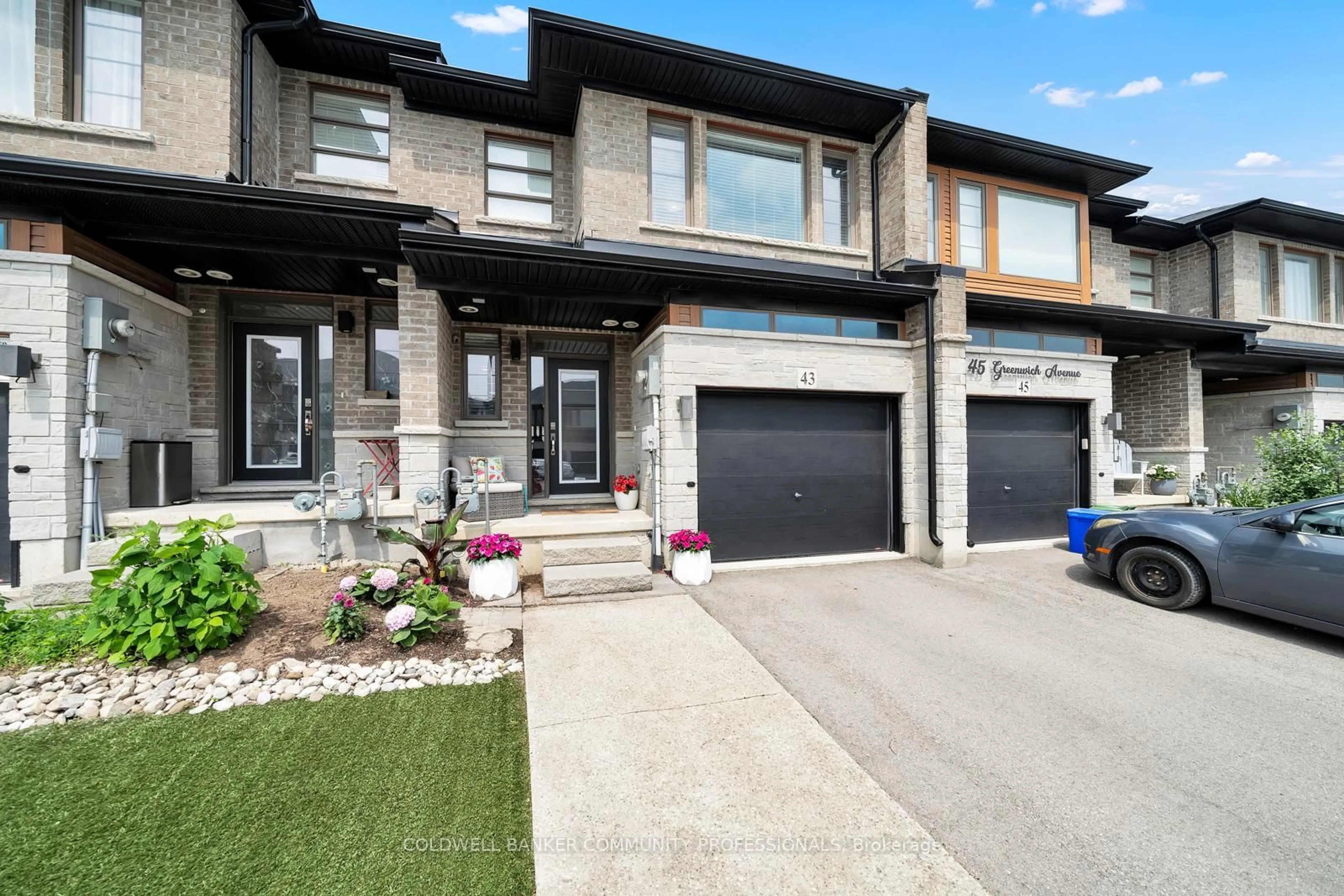 Home with brick exterior material, street for 43 Greenwich Ave, Hamilton Ontario L8J 0L5