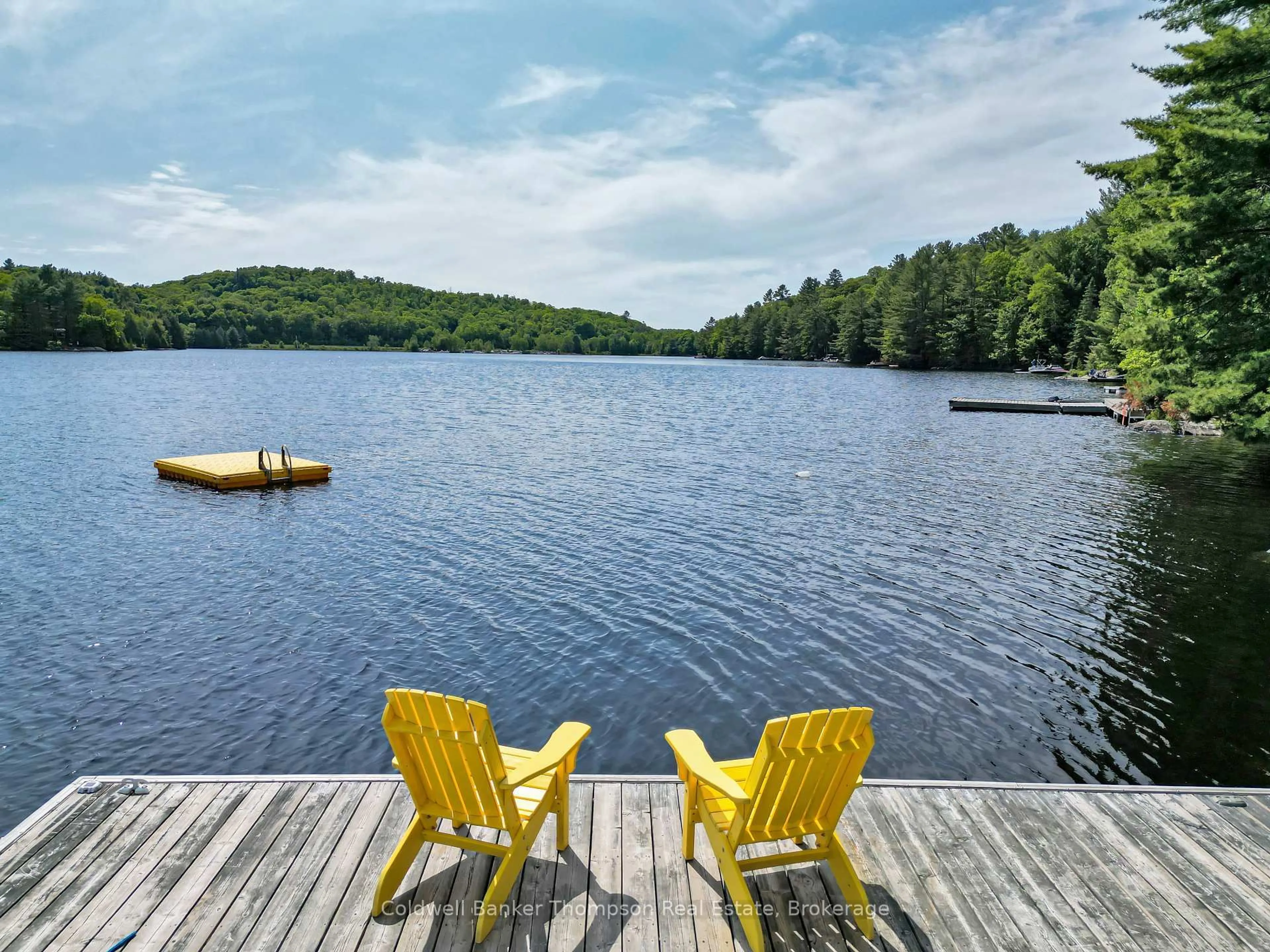 Patio, water/lake/river/ocean view for 92 RAVEN LAKE, Lake of Bays Ontario P0A 1E0