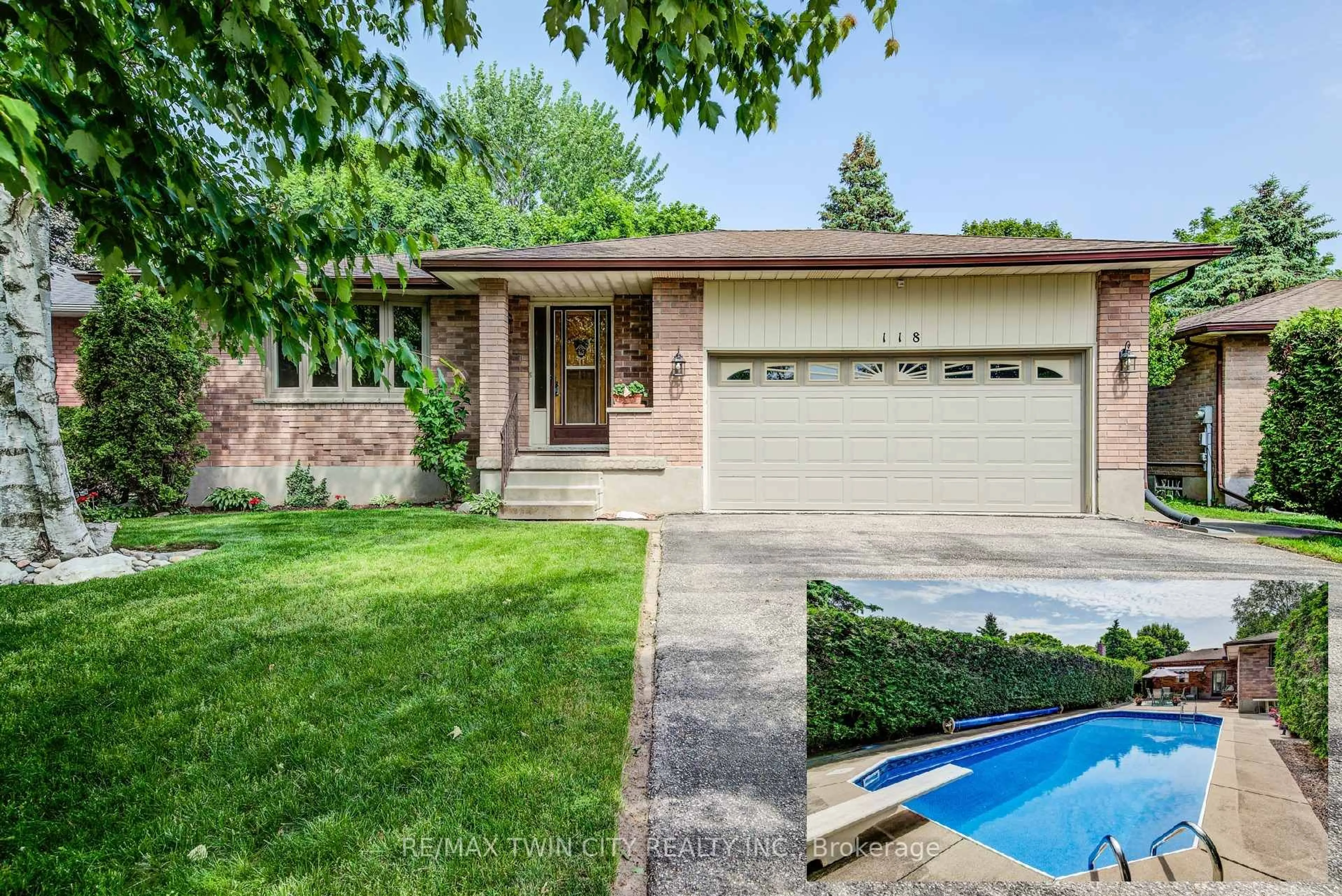 Home with brick exterior material, street for 118 Partridge Pl, Waterloo Ontario N2V 1S6