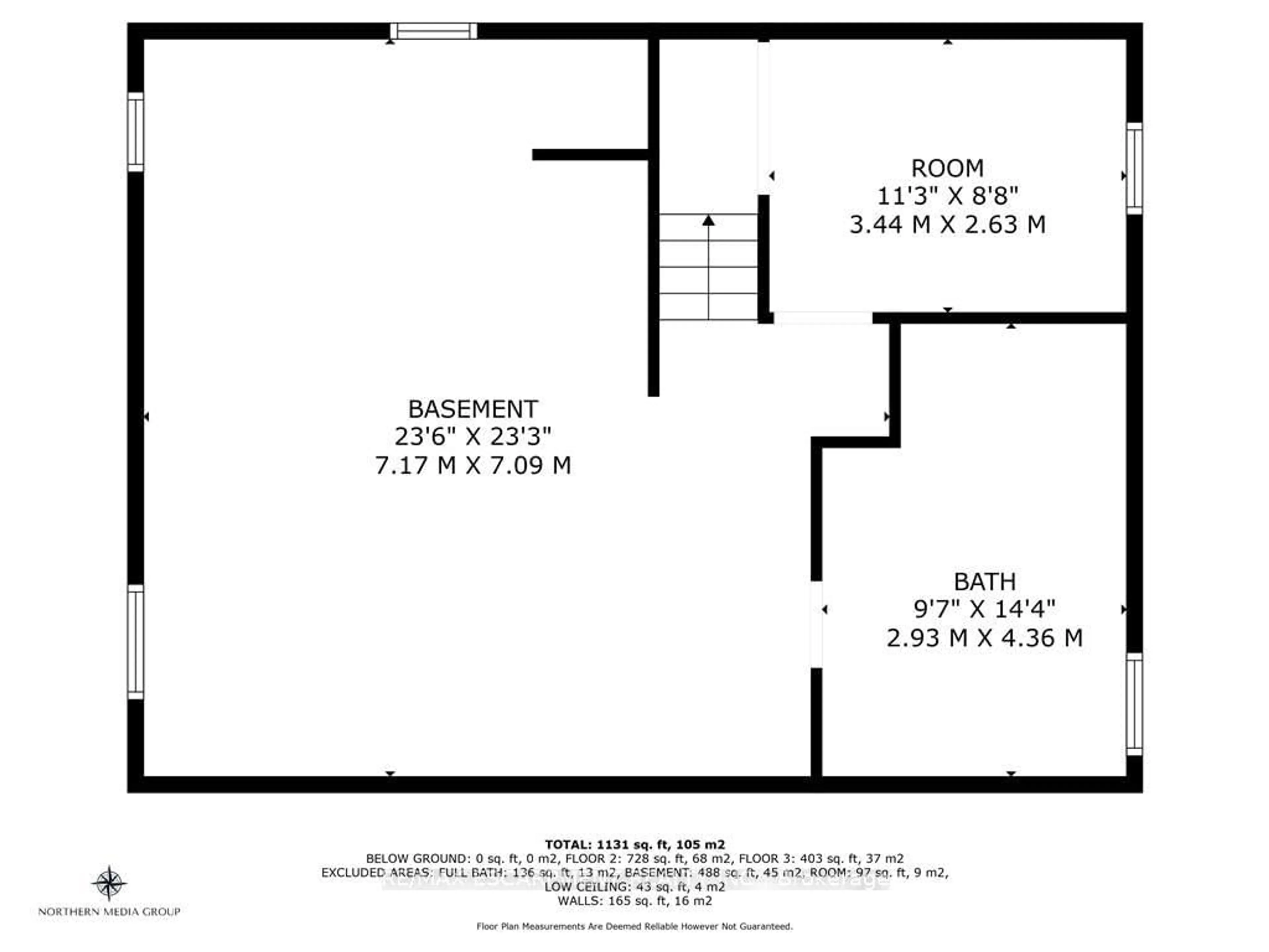 Floor plan for 197 Riverside Dr, Welland Ontario L3C 5E3