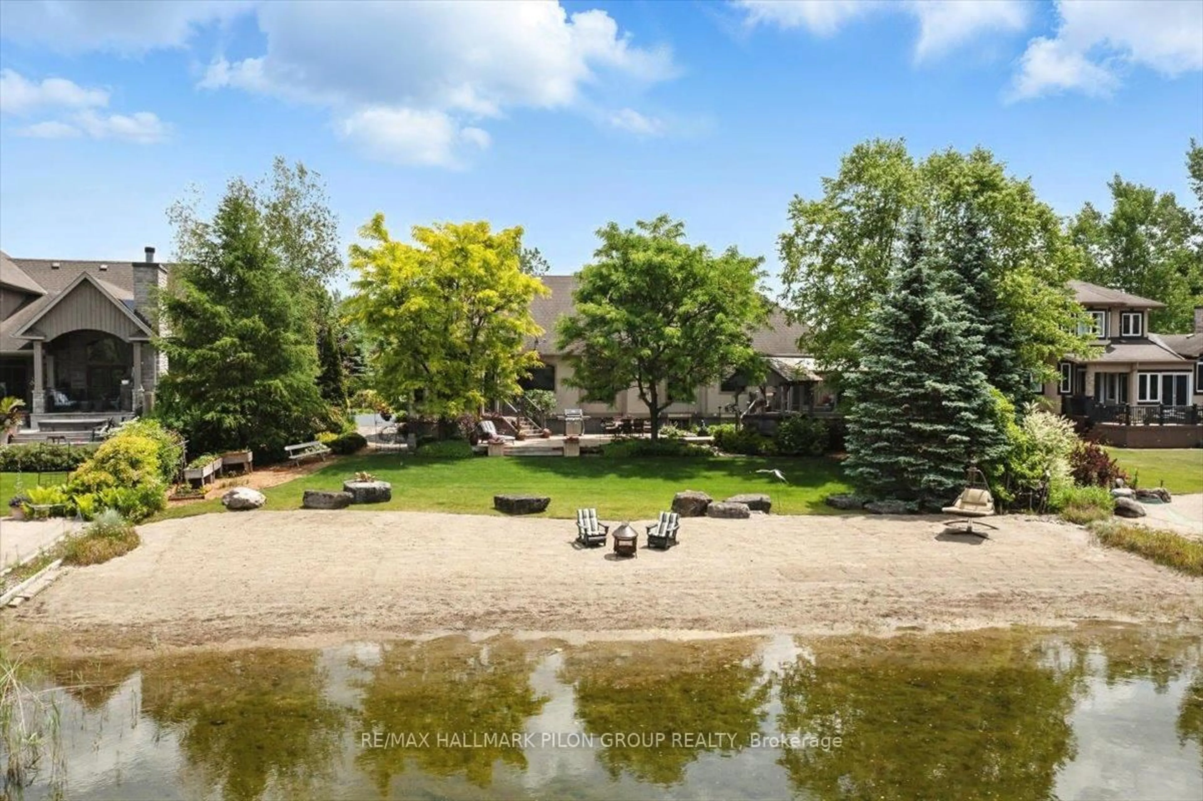 Patio, water/lake/river/ocean view for 6893 Sparkling Lake Way, Greely Ontario K4P 1R7