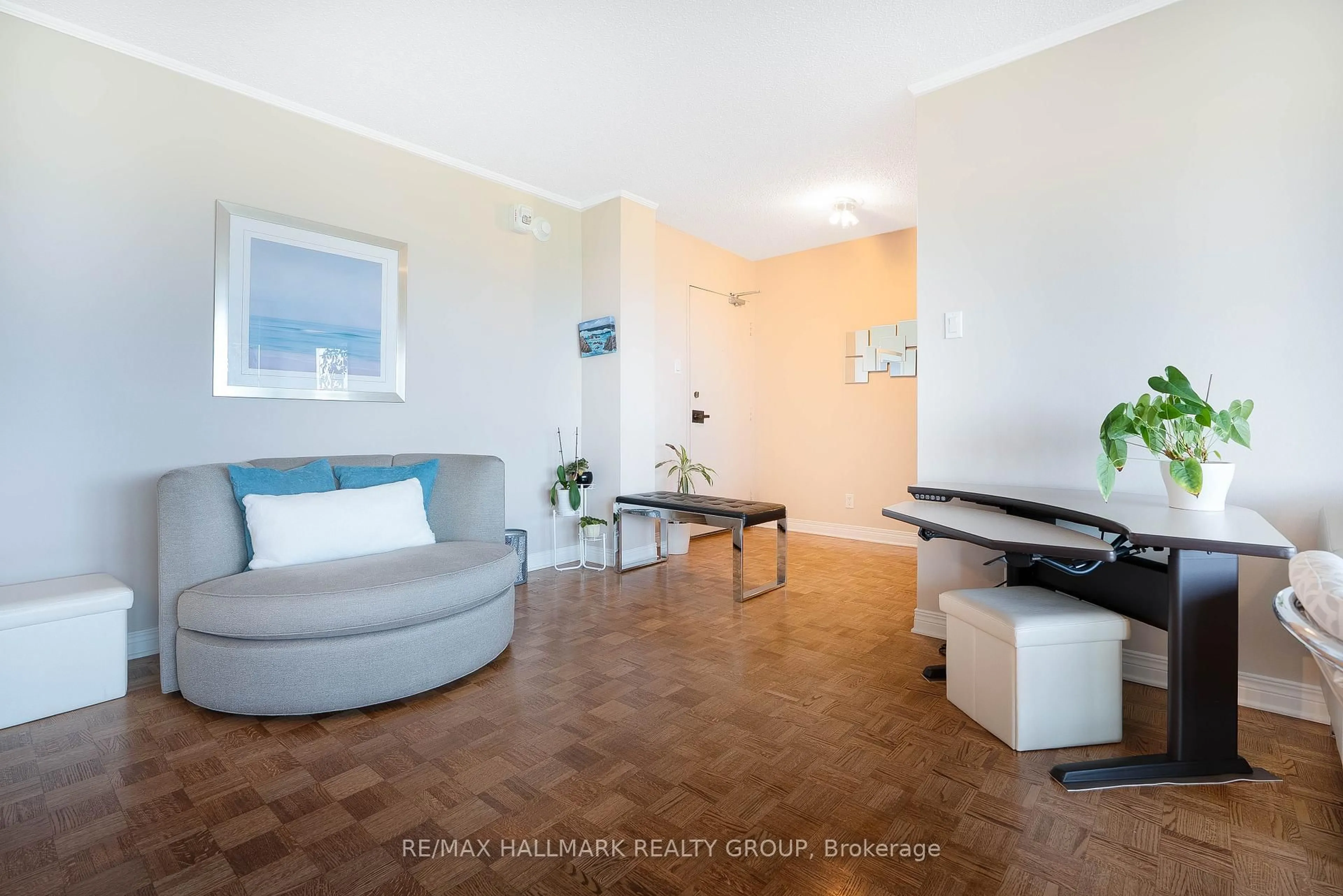 Living room with furniture, unknown for 265 Poulin Ave #1011, Ottawa Ontario K2B 7Y8