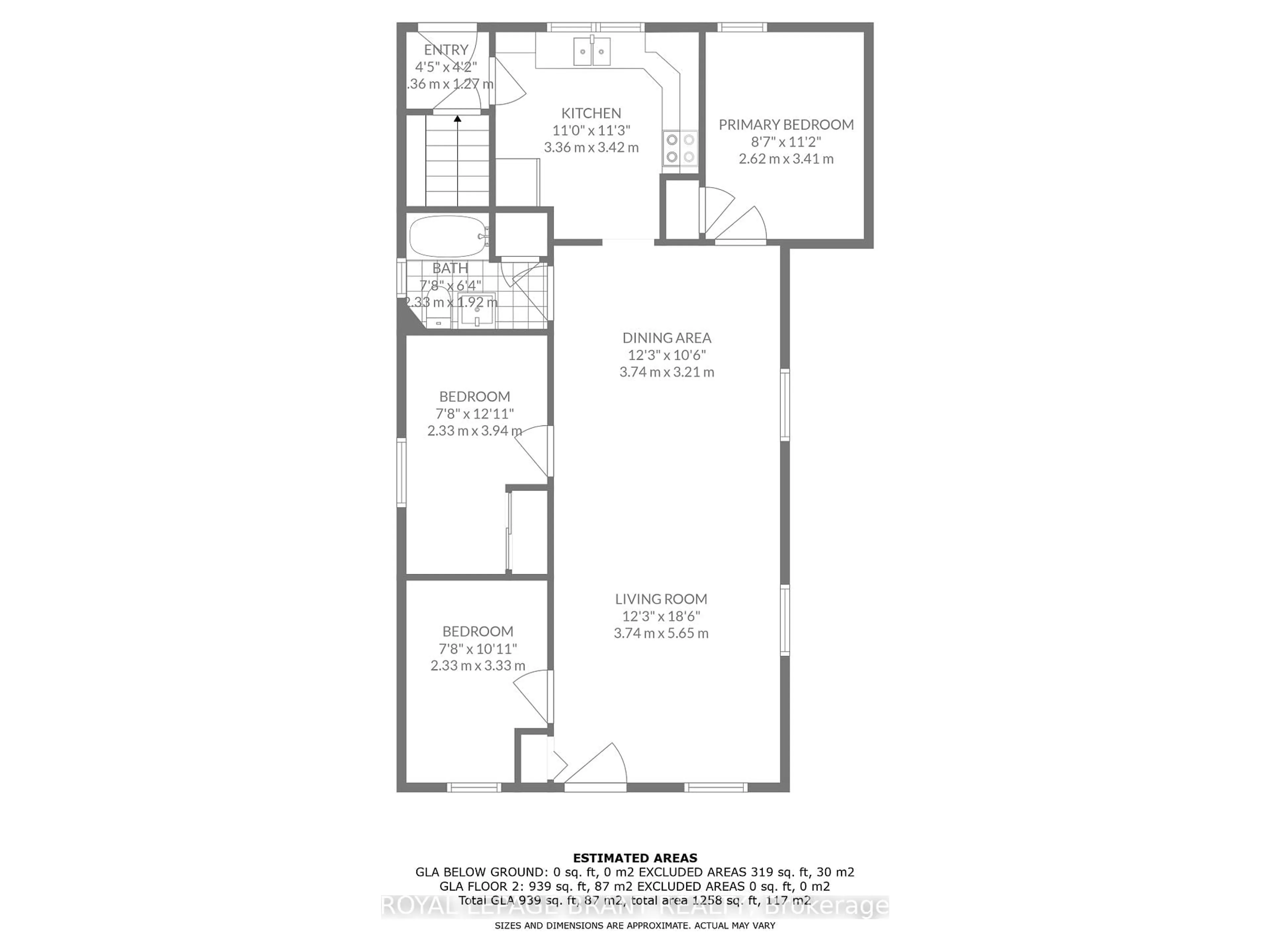 Floor plan for 97 Willow St, Brant Ontario N3L 2L1