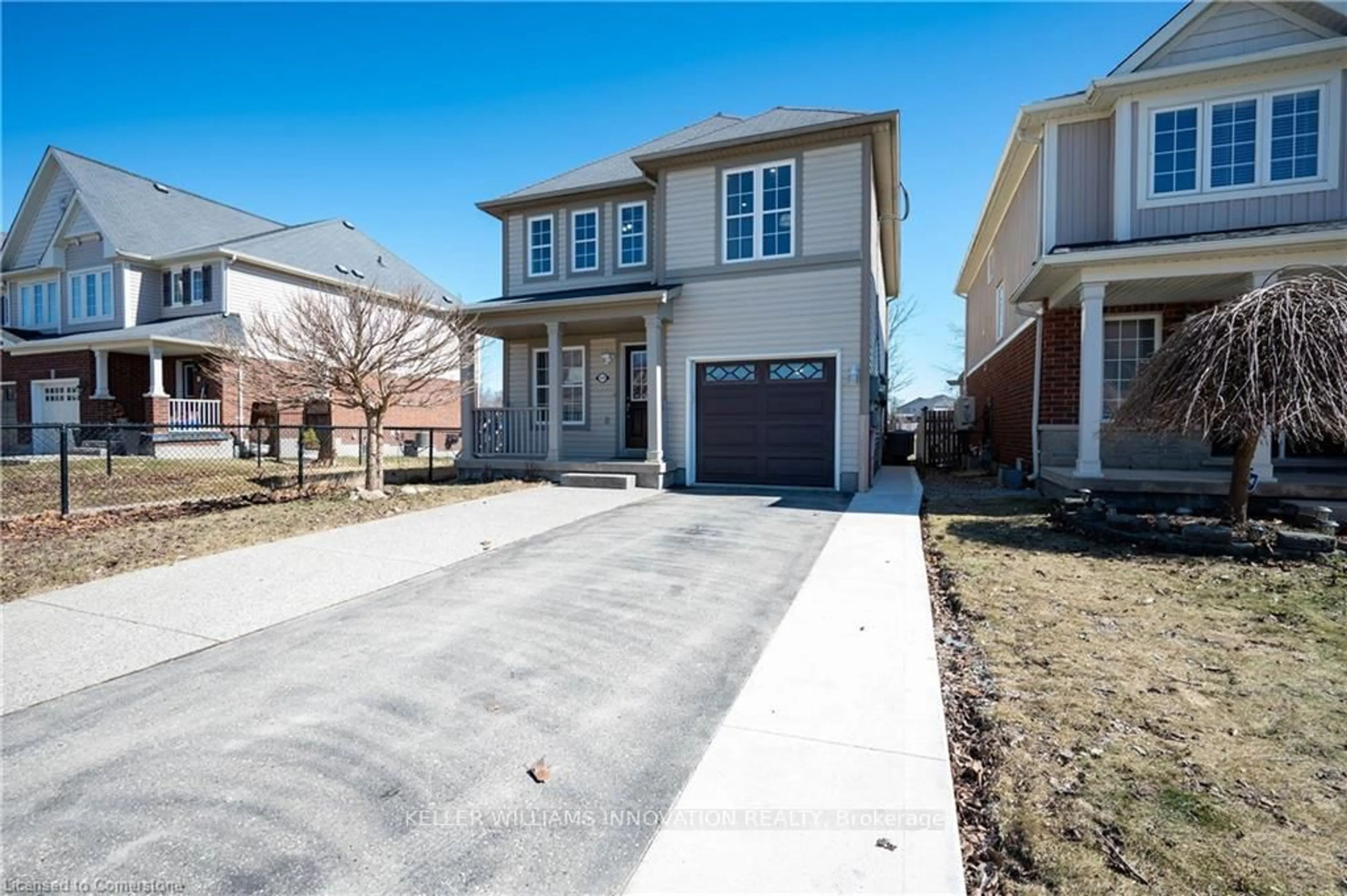 Home with brick exterior material, street for 159 Norwich Rd, Woolwich Ontario N0B 1M0