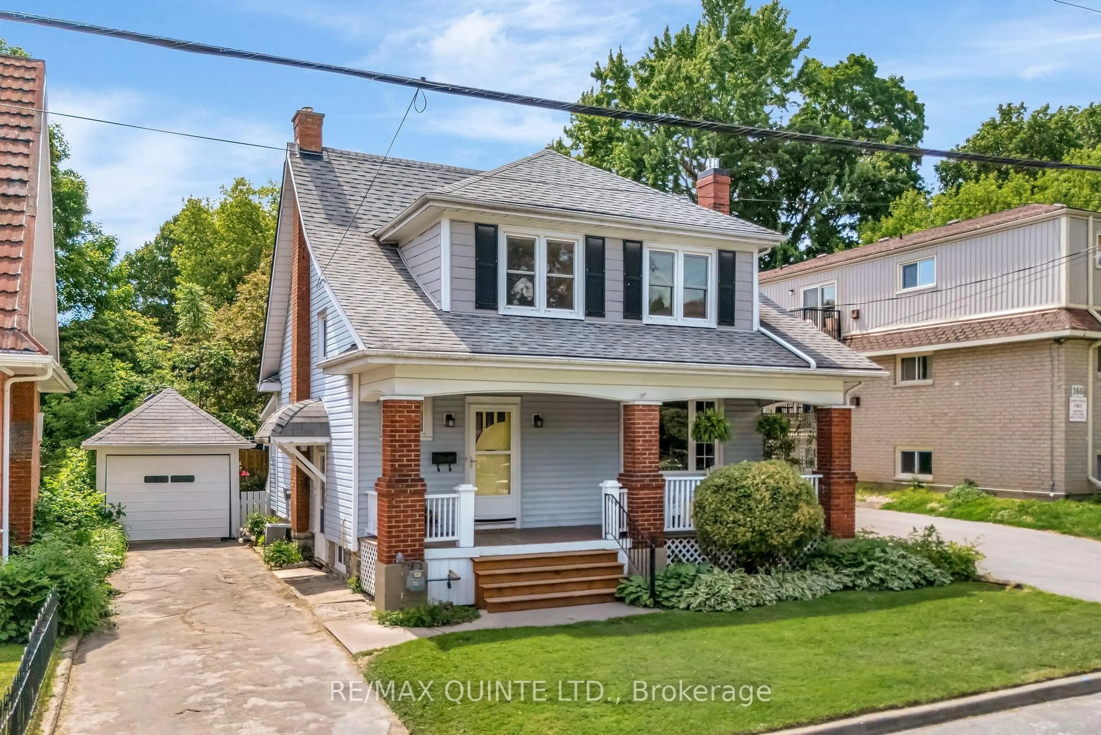 Home with brick exterior material, street for 164 Ann St, Belleville Ontario K8N 3L3