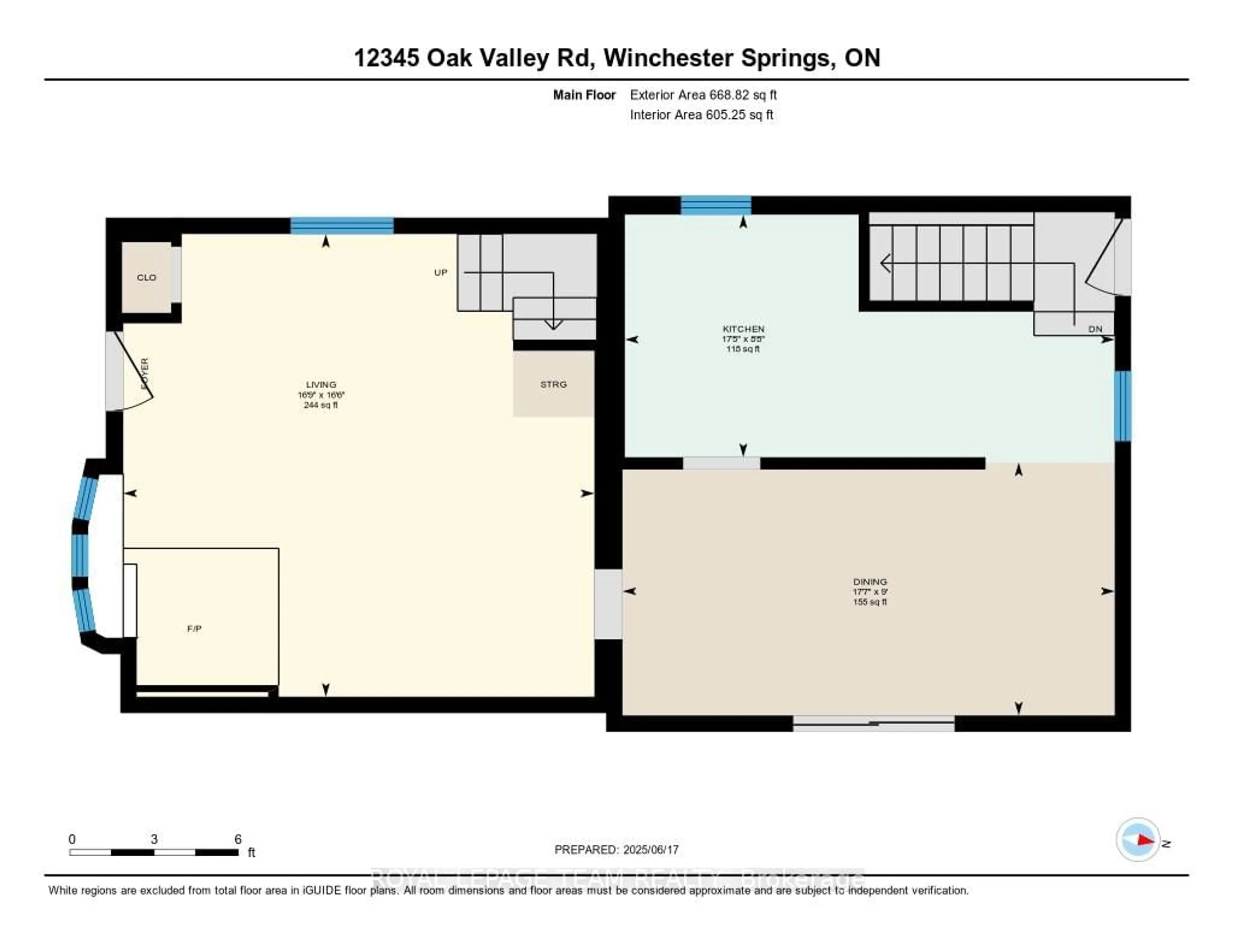 Floor plan for 12345 Oak Valley Rd, North Dundas Ontario K0C 2L0
