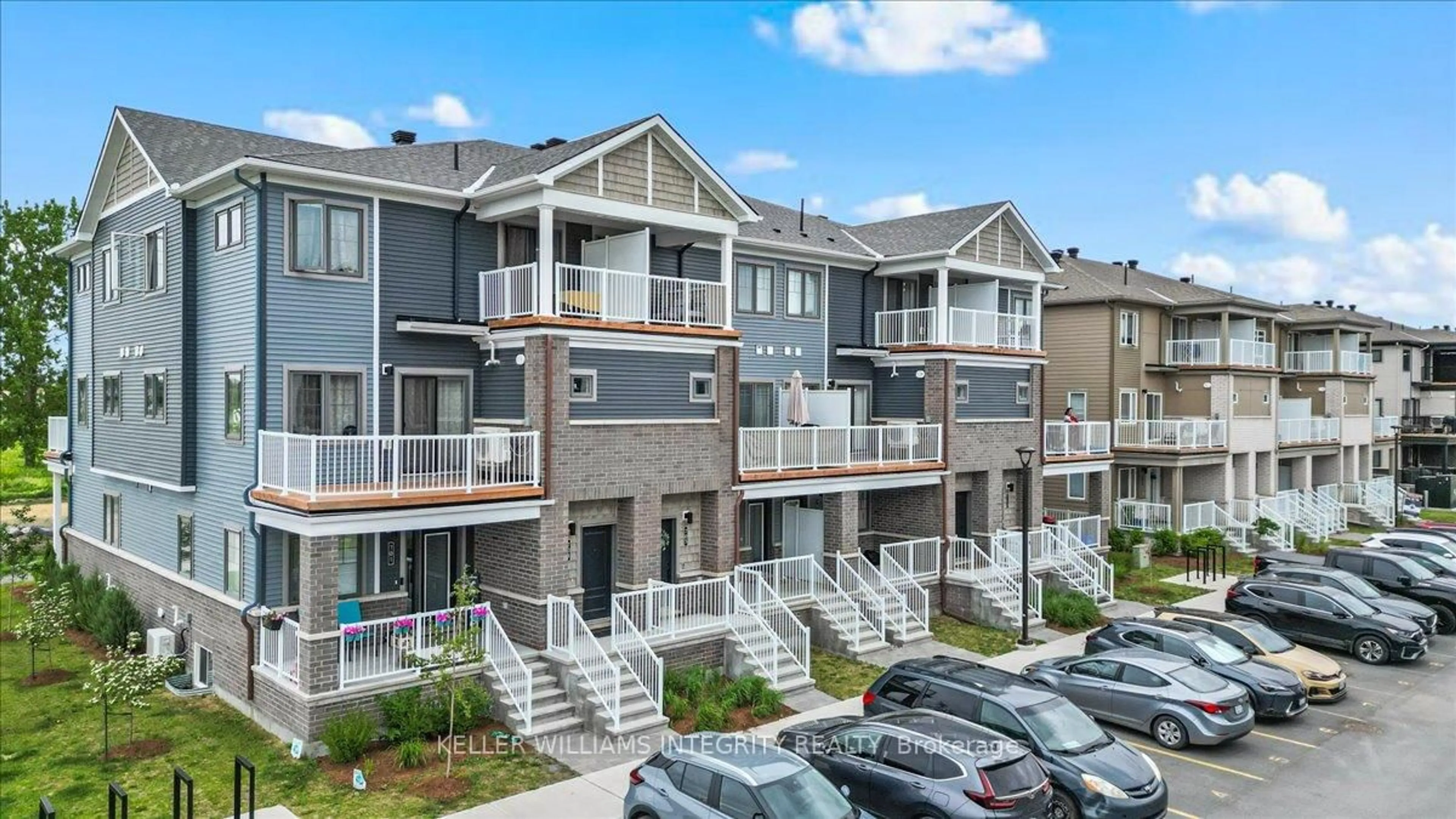 A pic from outside/outdoor area/front of a property/back of a property/a pic from drone, mountain view for 705 Chromite Private, Ottawa Ontario K2J 7J2