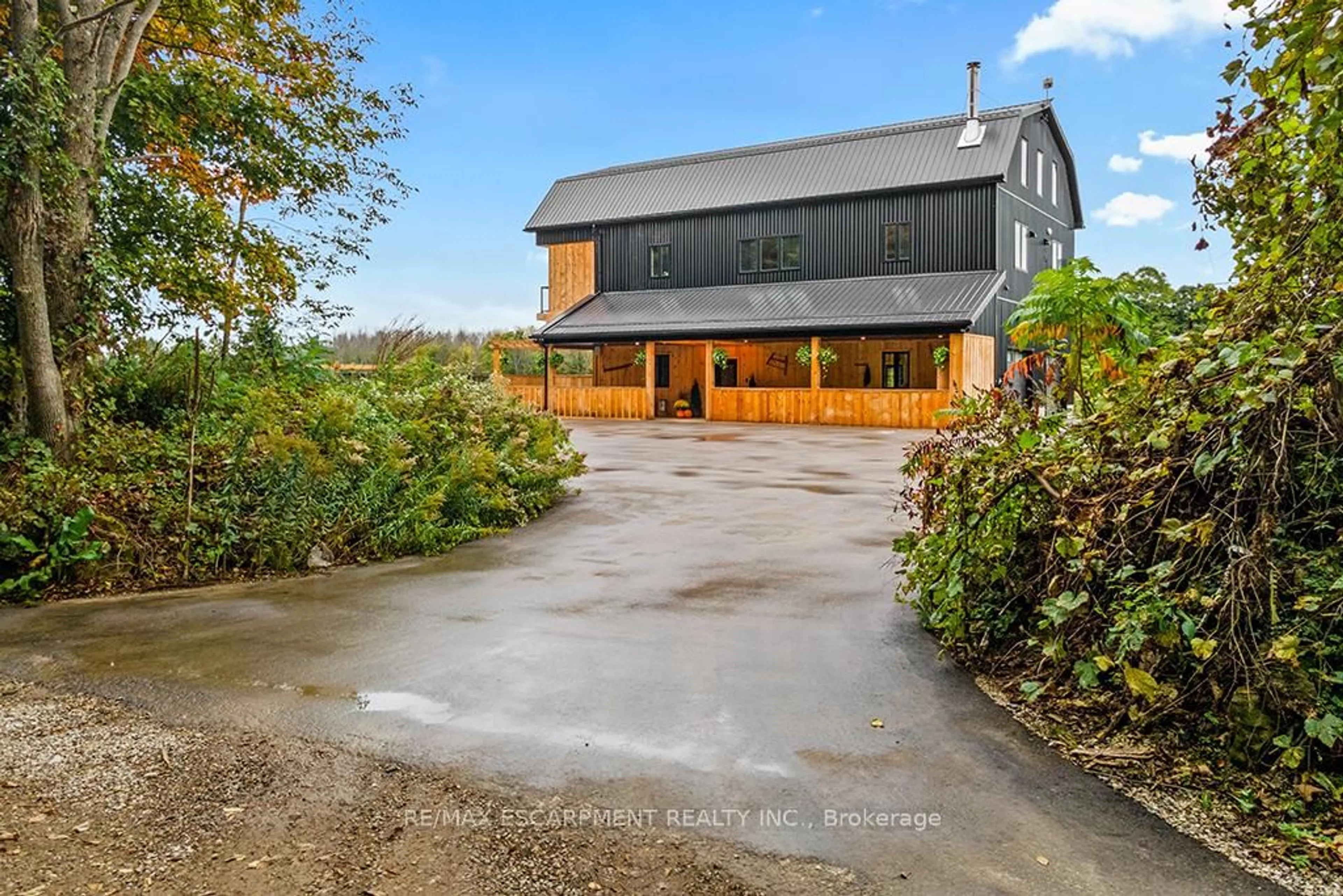 A pic from outside/outdoor area/front of a property/back of a property/a pic from drone, unknown for 402075 Grey Road 17, Georgian Bluffs Ontario N0H 2T0