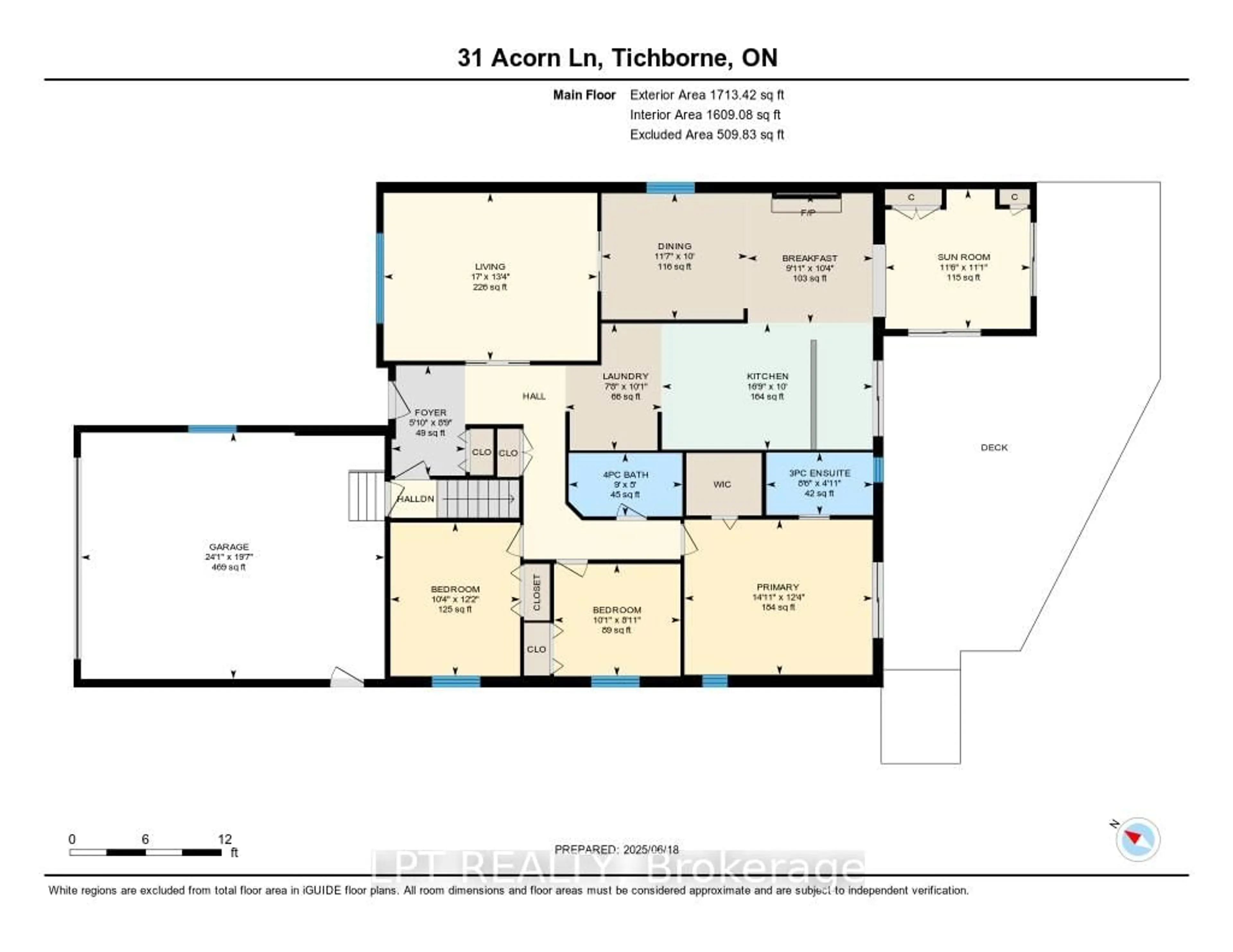 Floor plan for 31 Acorn Lane, Tichborne Ontario K0H 2V0