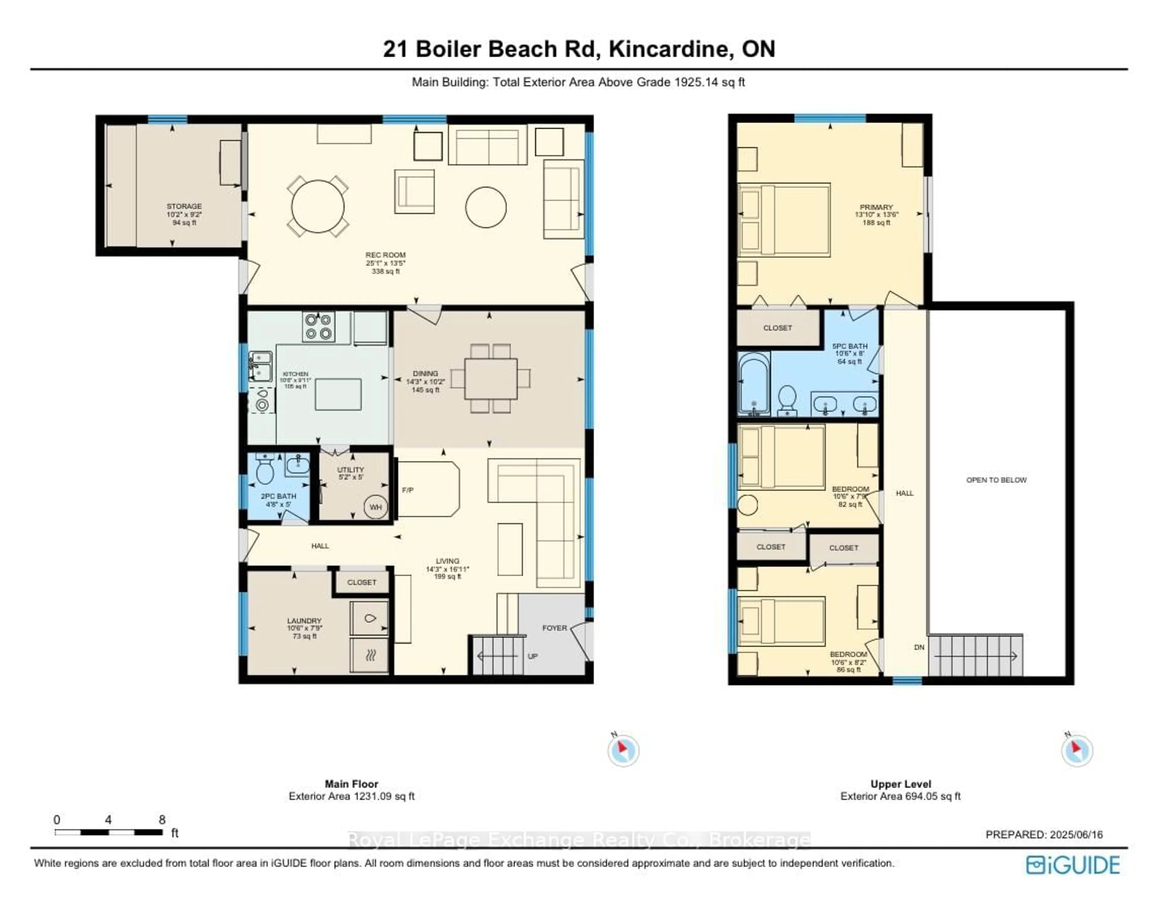 Floor plan for 21 Boiler Beach Rd, Huron-Kinloss Ontario N2Z 2L2
