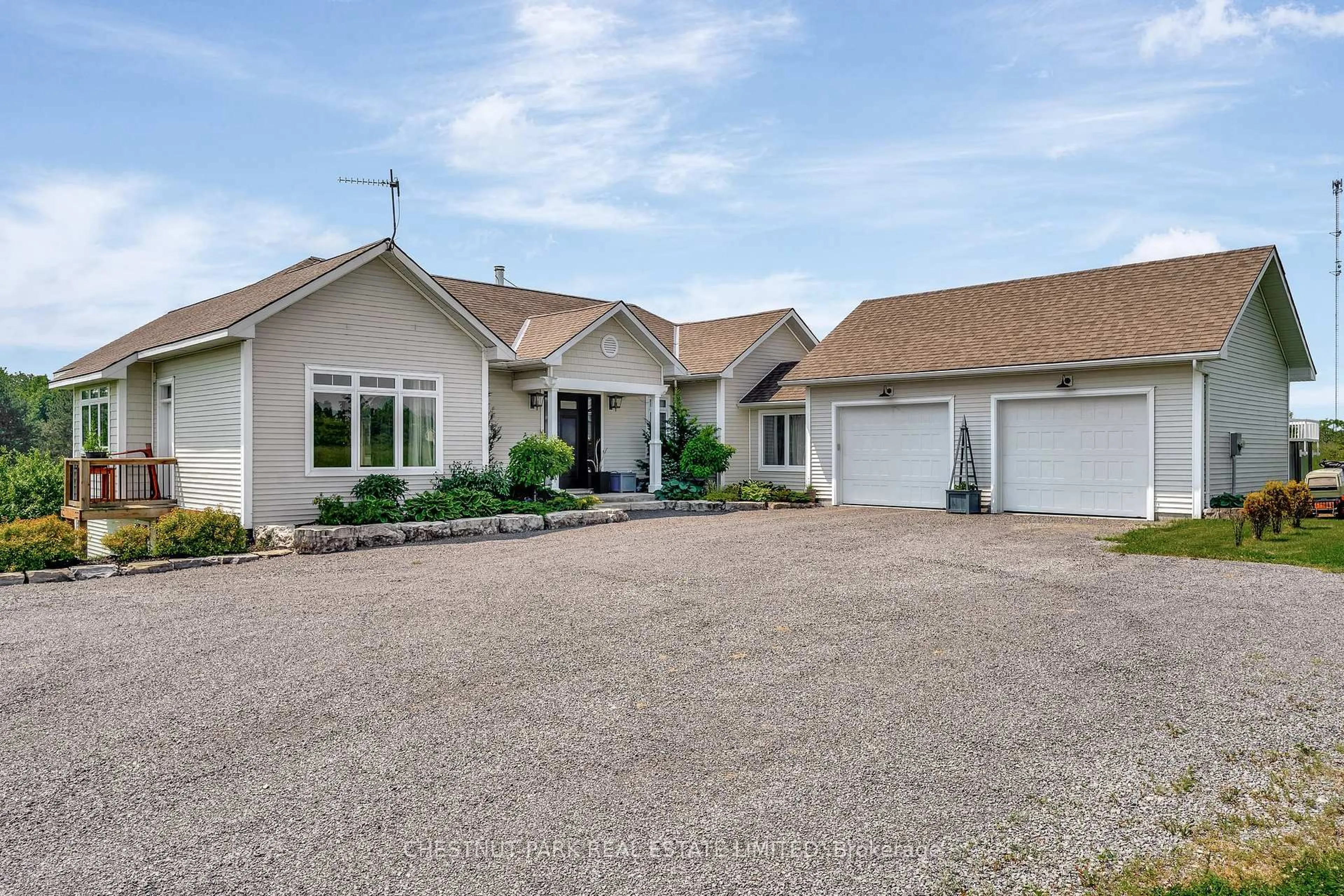 A pic from outside/outdoor area/front of a property/back of a property/a pic from drone, street for 3118 County Road 10 Rd, Prince Edward County Ontario K0K 2P0